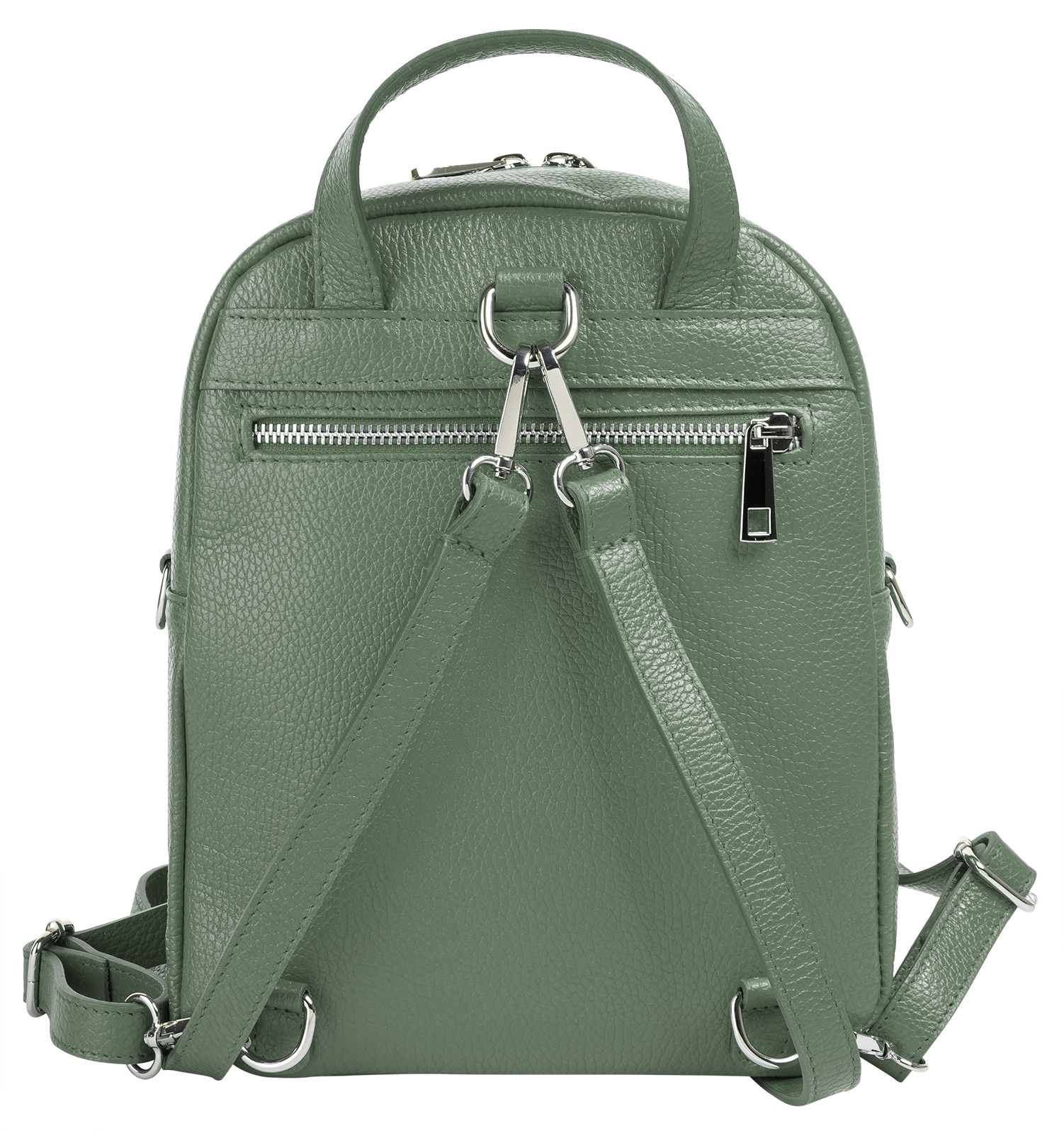 Cluty Cityrucksack, echt Leder, Made in Italy