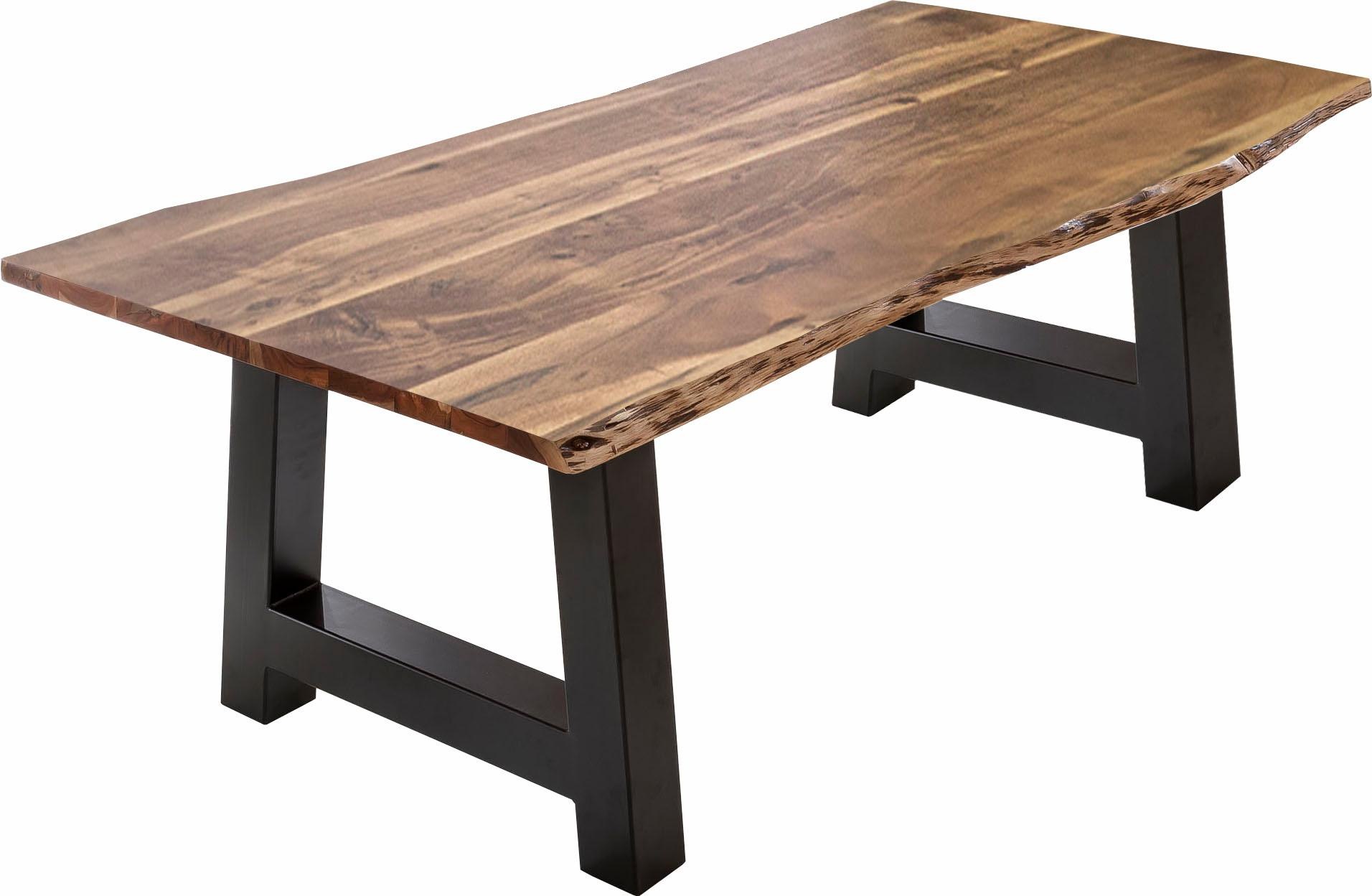 Home affaire Esstisch "Manhattan" mit Metallgestell in A-Form