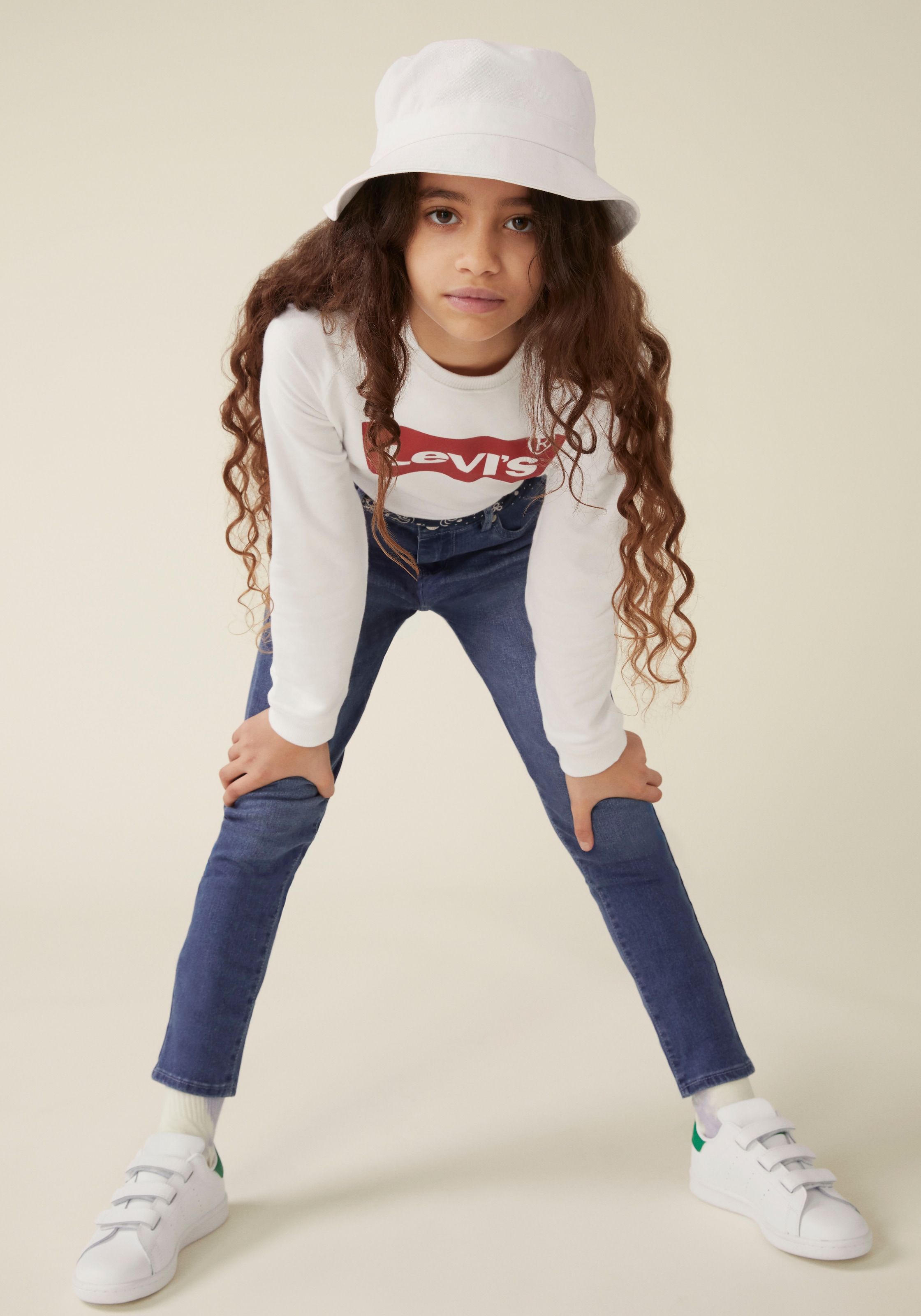 Levi's® Kids Sweatshirt »BATWING CREWNECK SWEATSHIRT«, for GIRLS
