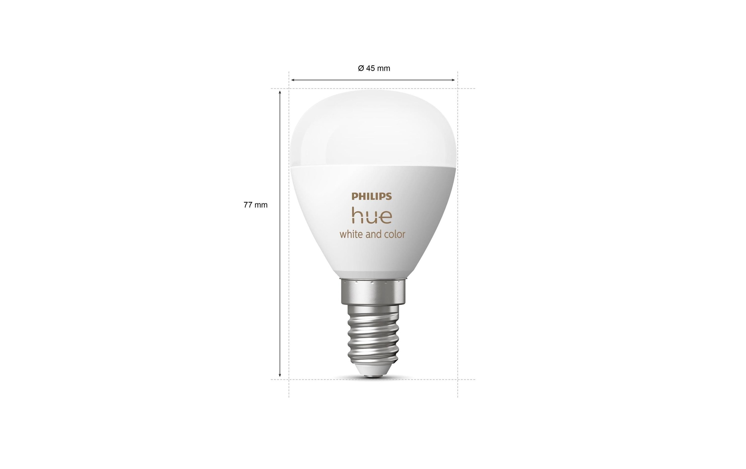 Philips Hue LED-Leuchtmittel »White & Co«, E14, Farbwechsler