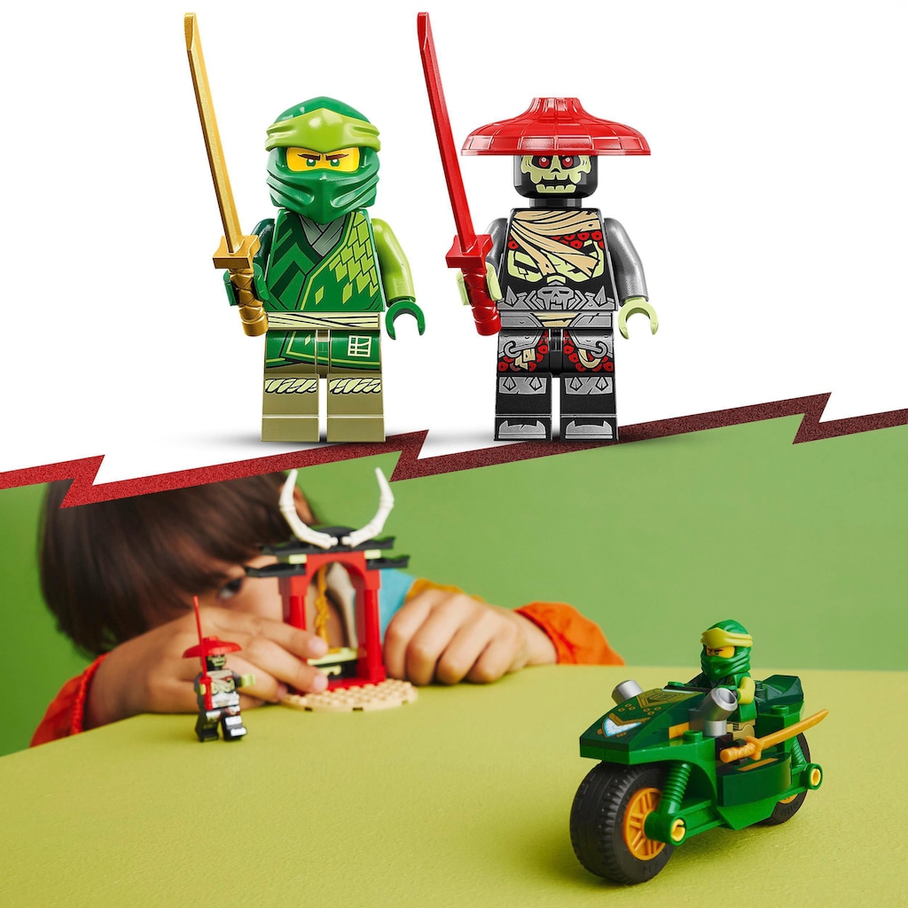 LEGO® Konstruktionsspielsteine »Lloyds Ninja-Motorrad (71788), LEGO® NINJAGO«, (64 St.)