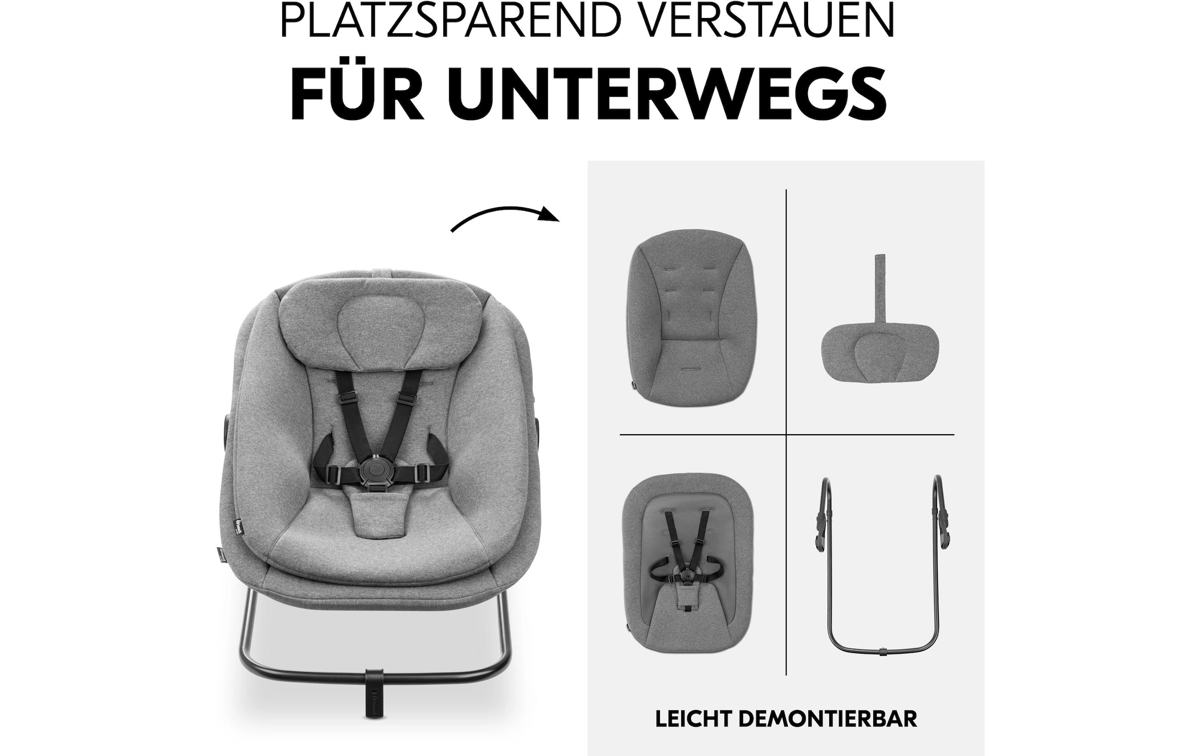 Hauck Hochstuhlaufsatz »Alpha+/Beta+ Melange« bis