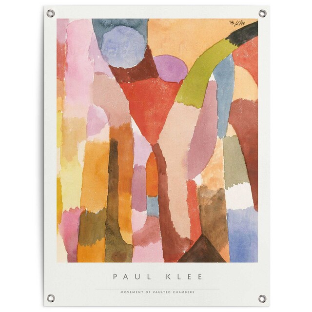 Reinders! Poster »Paul Klee I«, Outdoor für Garten oder Balkon online  bestellen | Jelmoli-Versand