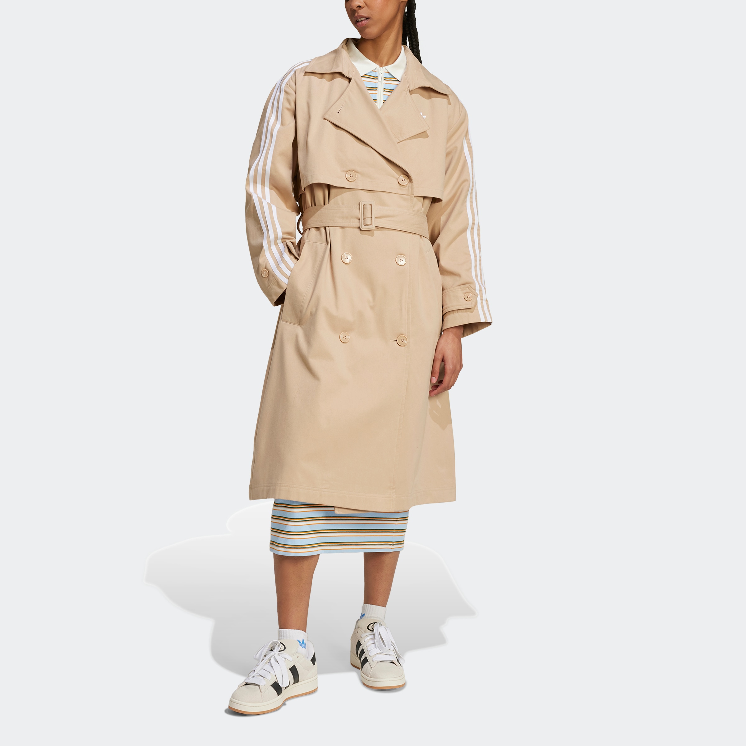 adidas Originals Trenchcoat »TCOAT TWILL«, (1 tlg.)