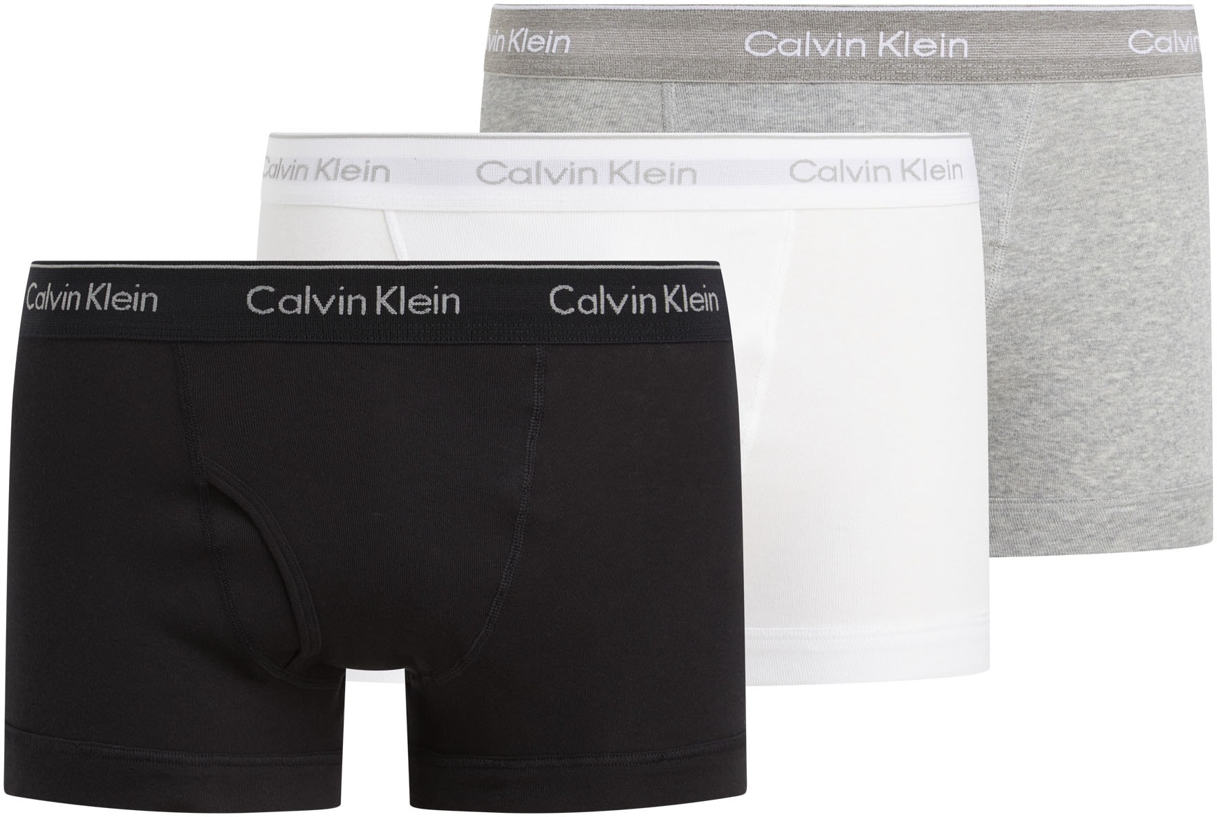Calvin Klein Underwear Trunk »TRUNK 3PK« Packung, 3er-Pack, mit Logo-Elastikbund