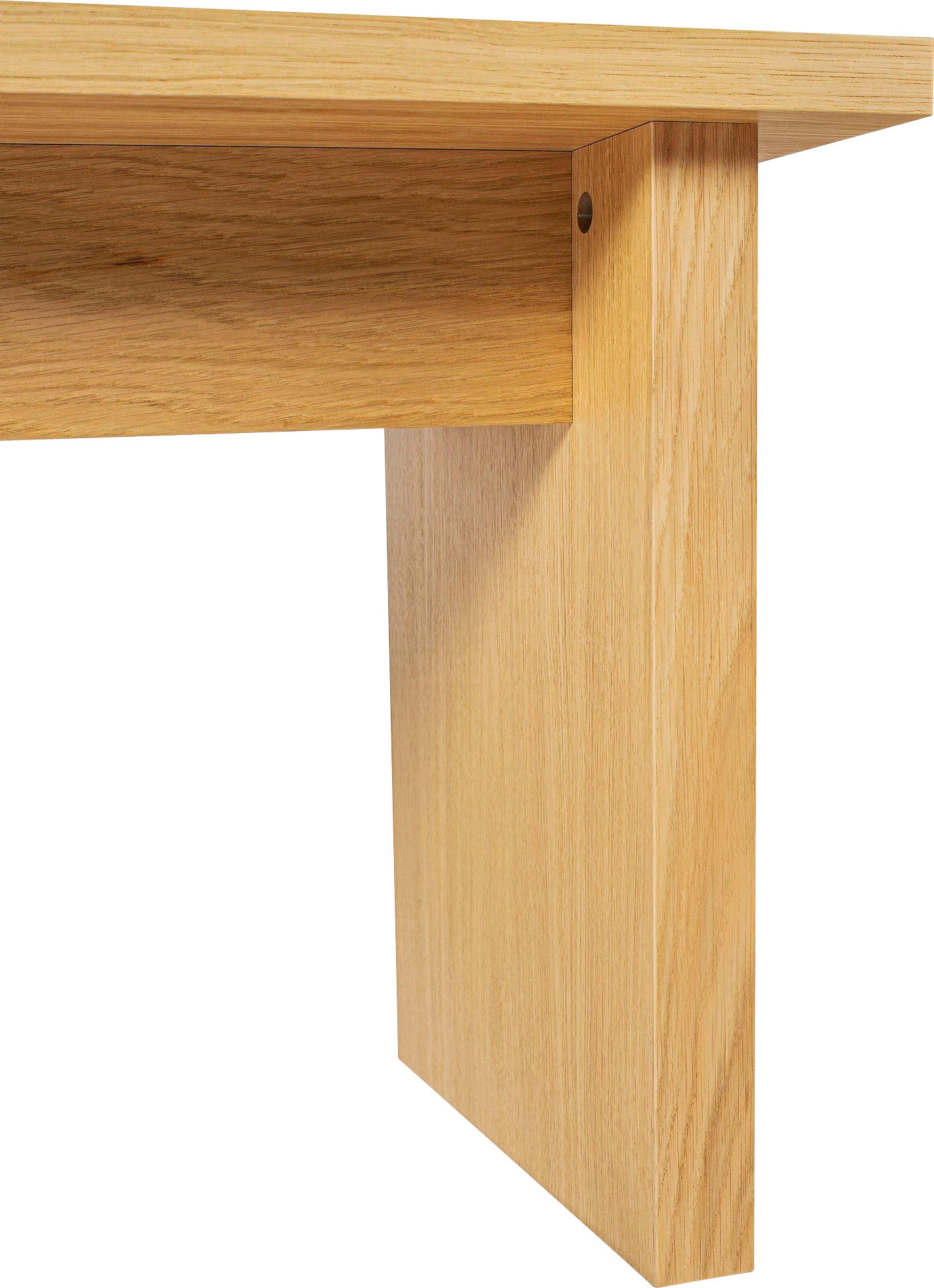Woodman Couchtisch »Stripe«, Holzfurnier aus Eiche, FSC®-zertifiziert