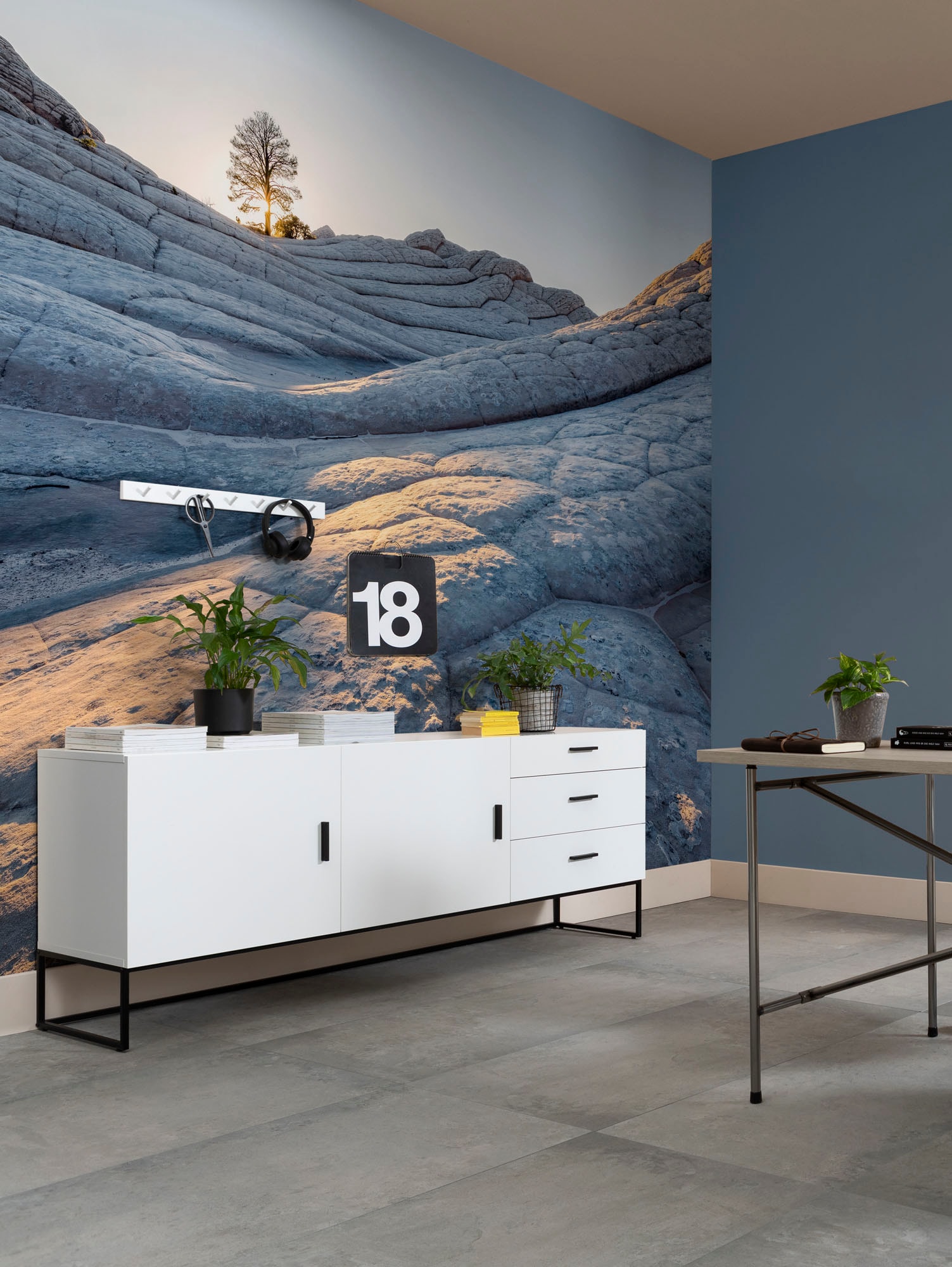 Komar Fototapete »Digitaldruck Vlies - Elephant Skin - Grösse 400 x 250 cm«, bedruckt, Wohnzimmer, Schlafzimmer