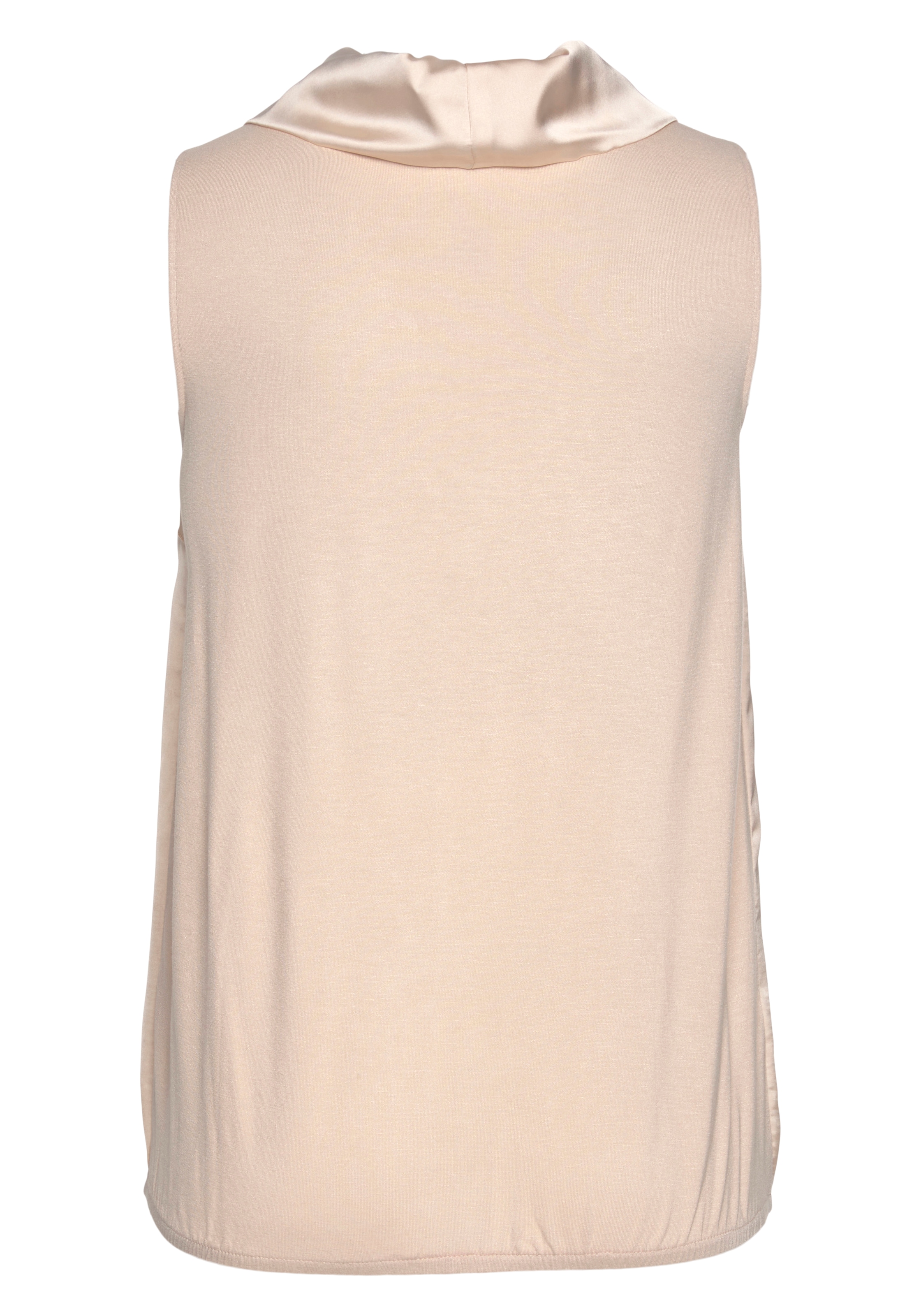 Laura Scott Blusentop, aus Satin und Jersey - NEUE FARBEN