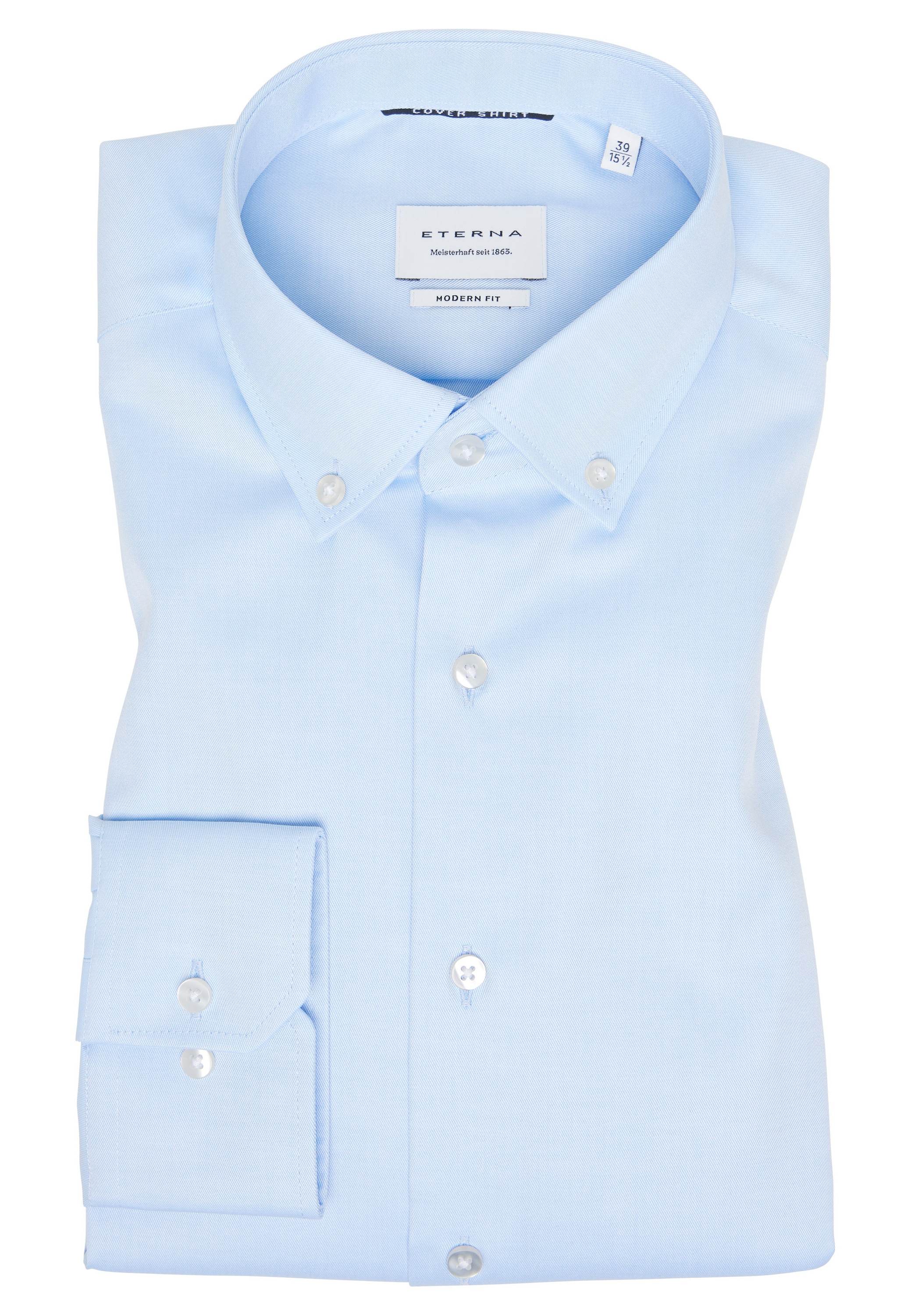 Eterna Langarmhemd »MODERN FIT«, NON IRON (bügelfrei)