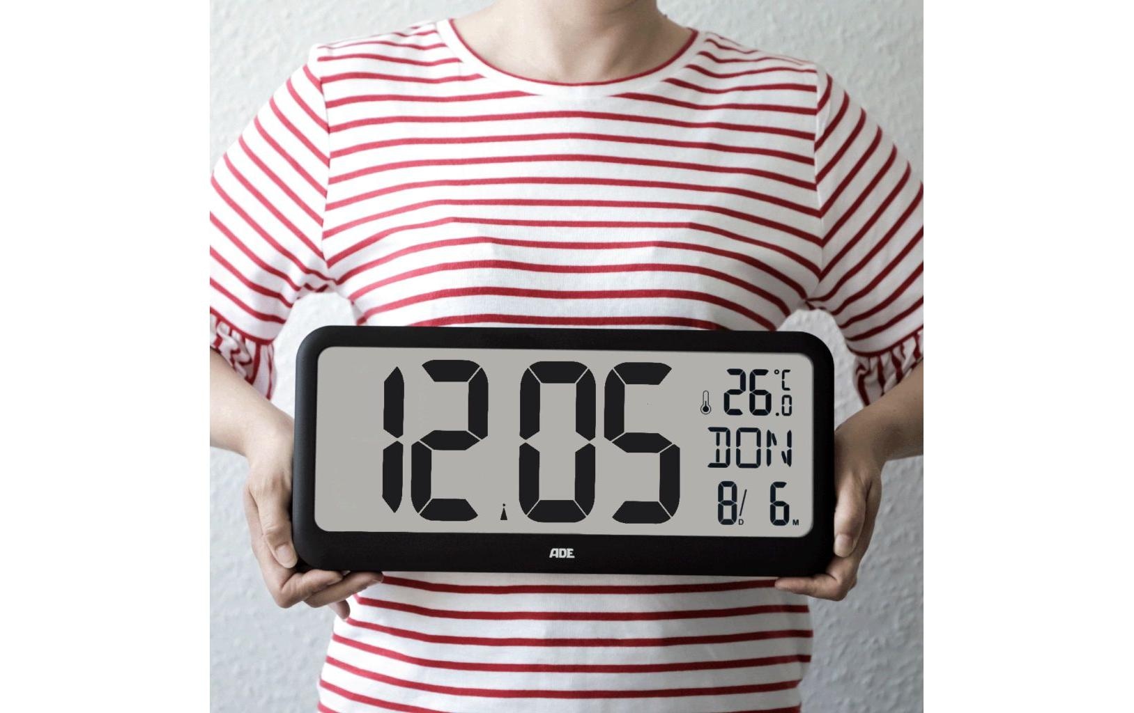 ADE Funkwecker »Schwarz«