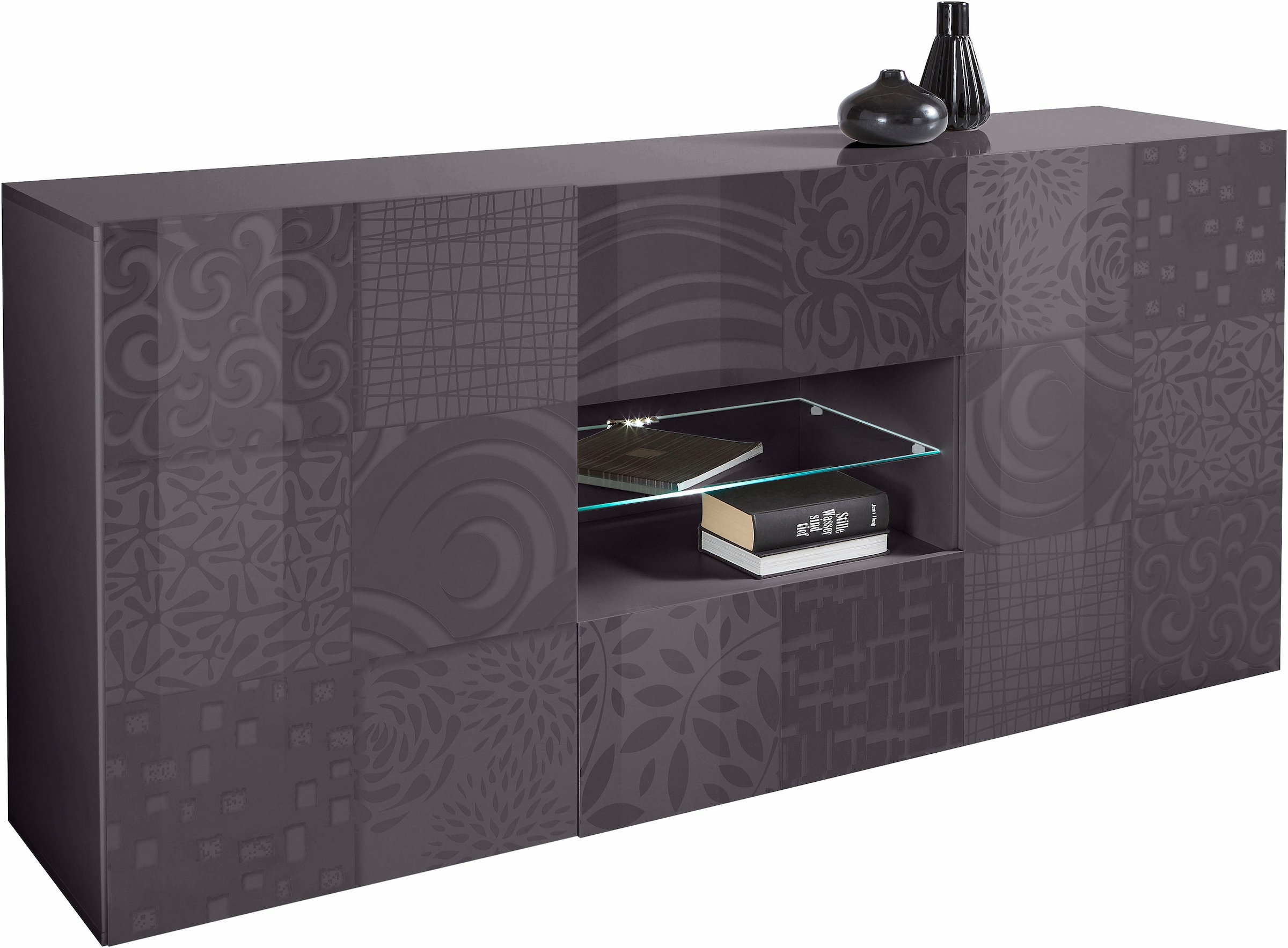 Jelmoli-Versand Breite cm | online »Miro«, bestellen mit 181 LC Siebdruck Sideboard dekorativem
