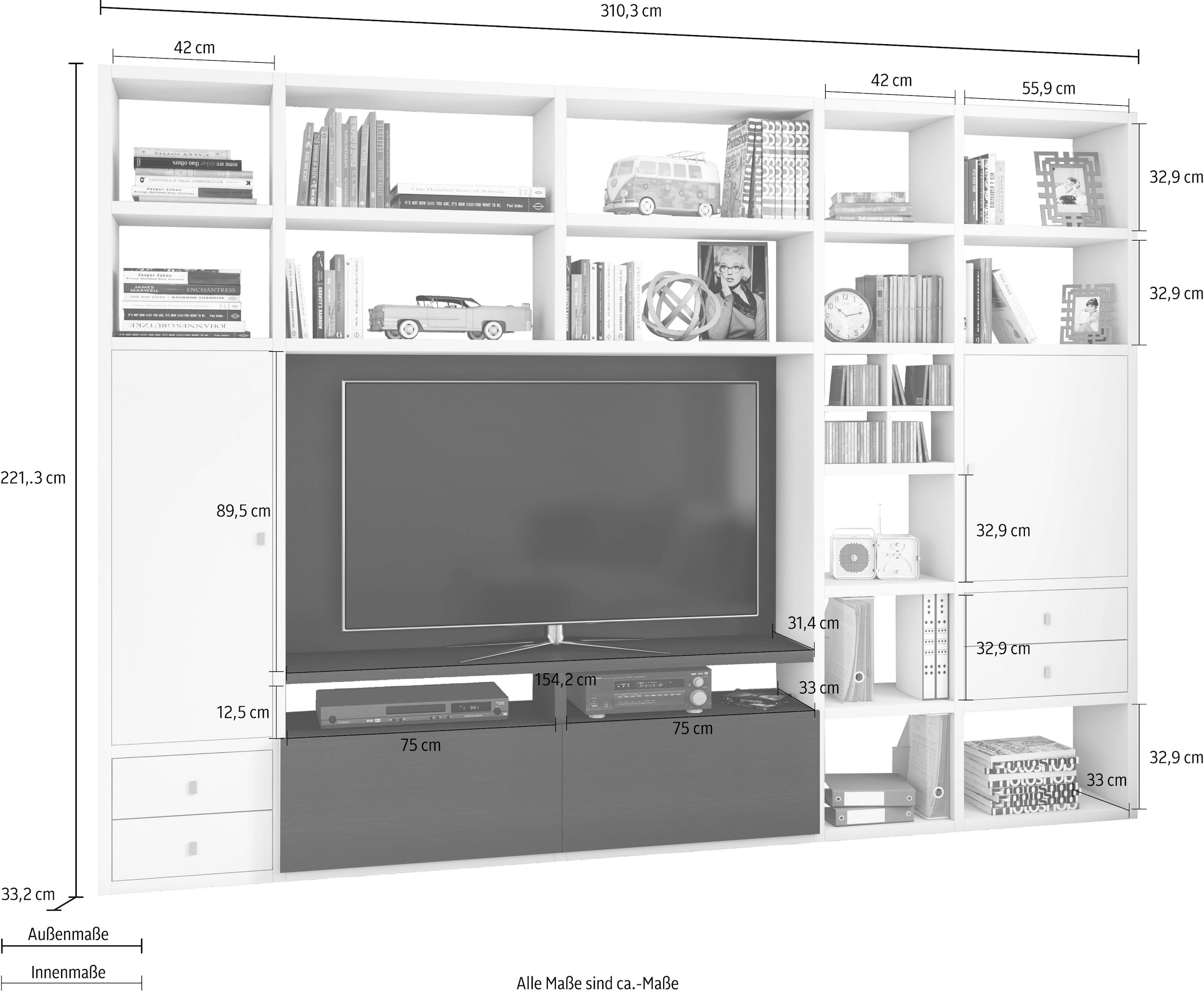 Shop Wohnwand fif möbel im bestellen 371-2« »TORO Jelmoli-Online