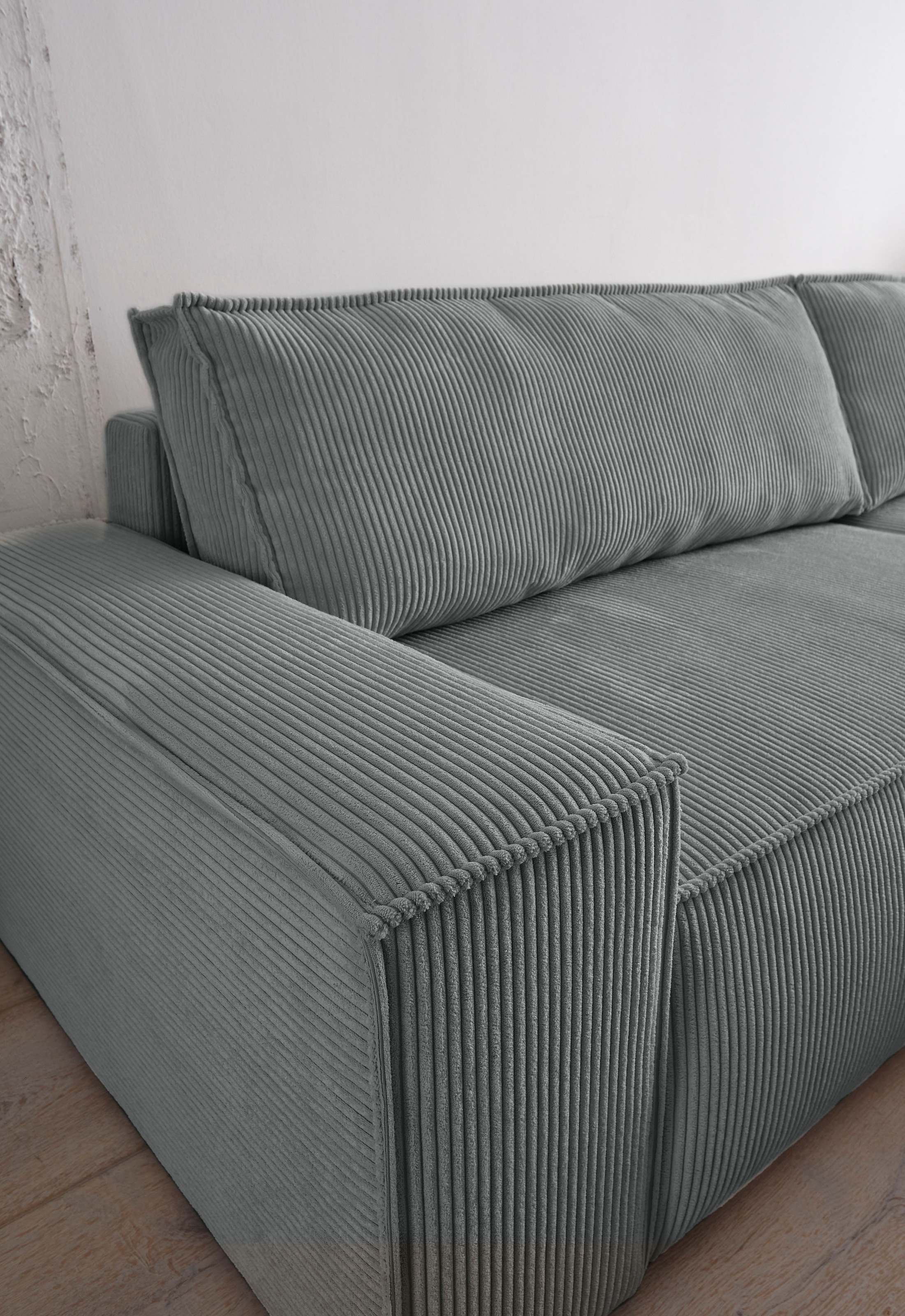 Home affaire 3-Sitzer »SHERWOOD«, nachts: Schlafsofa (Liegefläche 200x136 cm), tagsüber: 3-Sitzer-Sofa.