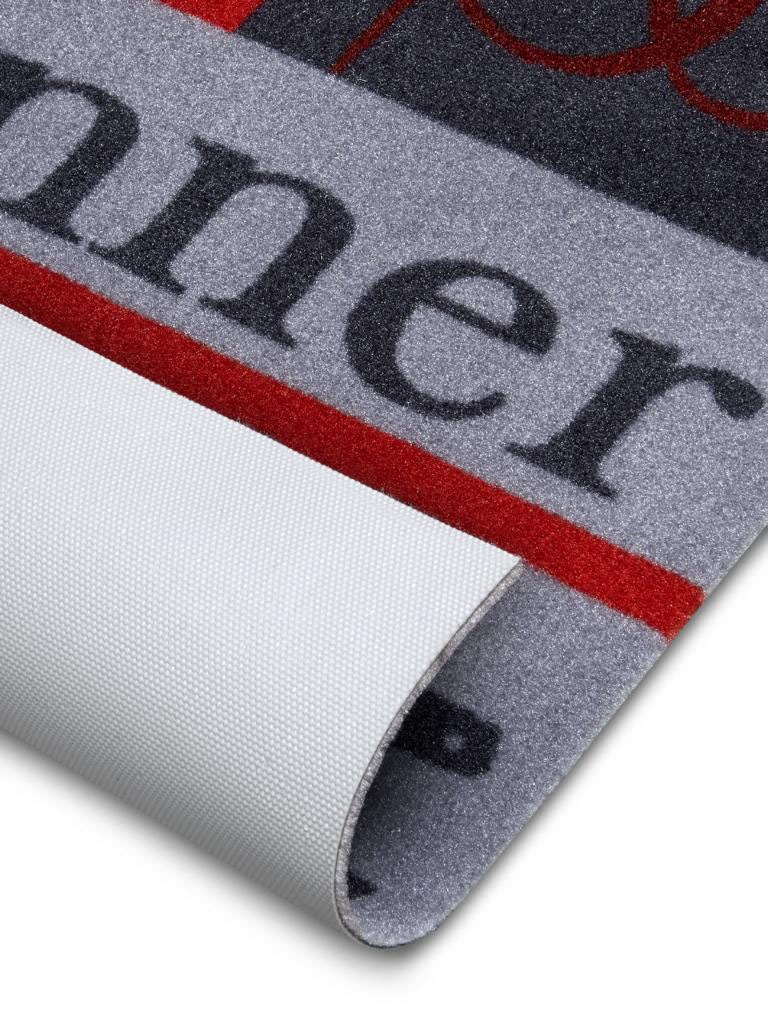 HANSE Home Küchenläufer »Dinner«, rechteckig, 5 mm Höhe, Kurzflor, rutschhemmend, Waschbar, Strapazierfähig, Pflegeleicht,Küche