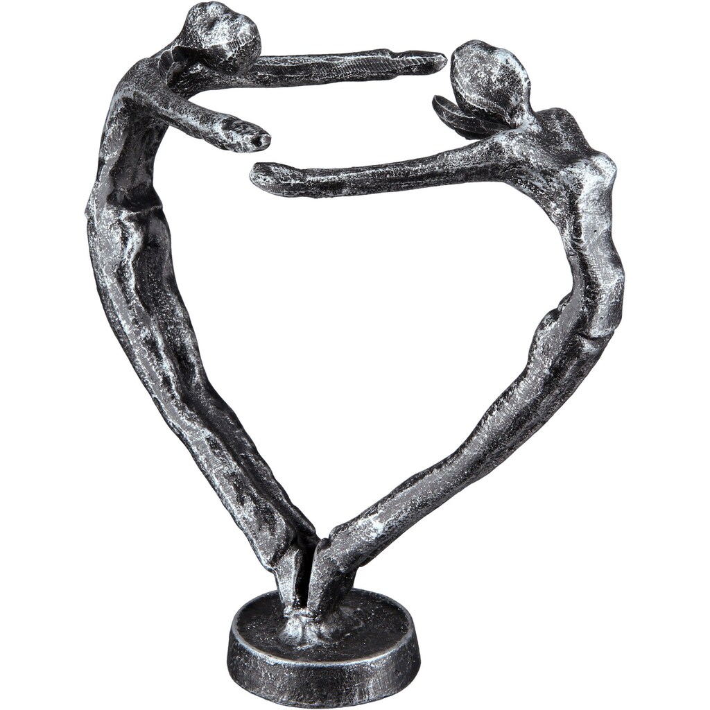 Casablanca by Gilde Dekofigur »Design Skulptur In Love, silber«