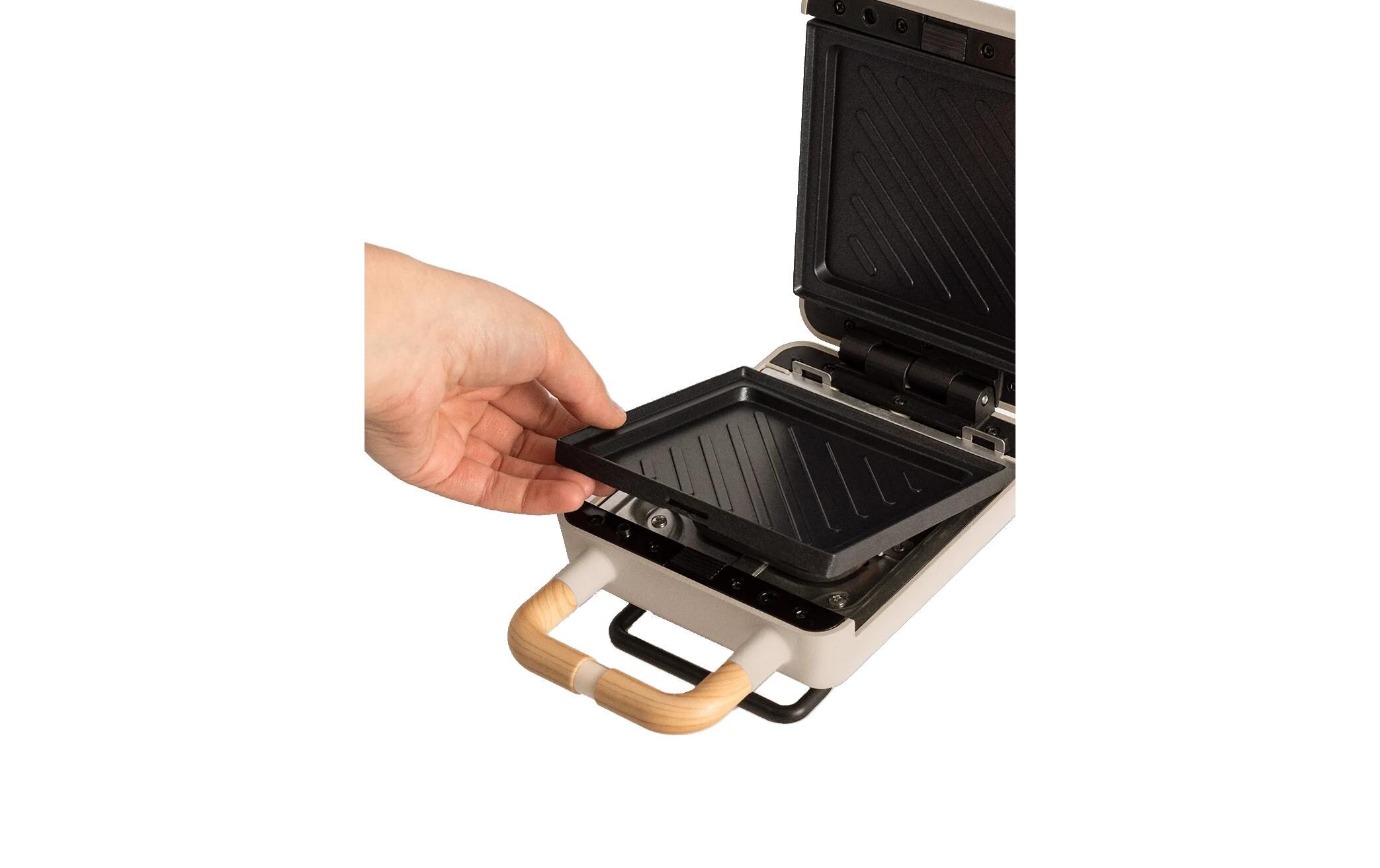 Waffeleisen »Create Stone 2 in 1 Compact«, 800 W