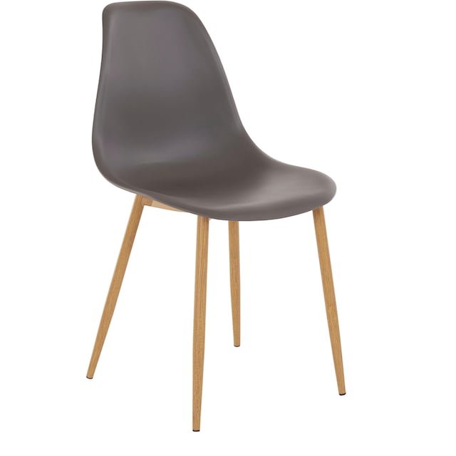 INOSIGN Essgruppe »Miller«, (Set, 5 tlg.), Eckiger Glastisch mit 4 Stühlen  (Kunststoffschale) online kaufen | Jelmoli-Versand