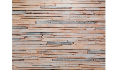 Komar Fototapete »Whitewashed Wood«, bedruckt-Wald-geblümt, ausgezeichnet lichtbeständig kaufen