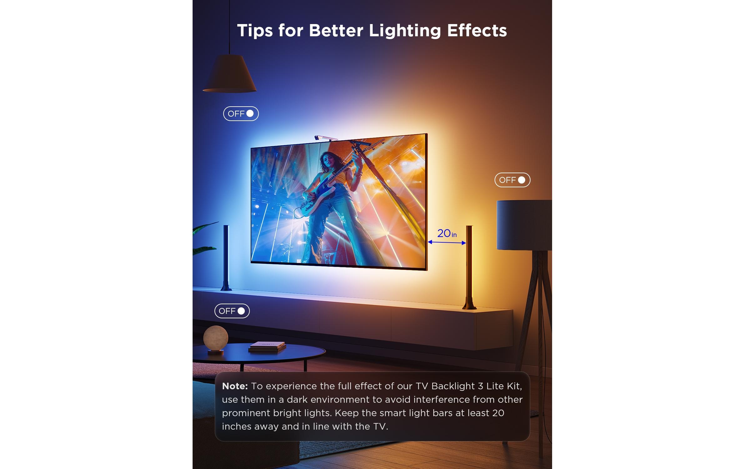 Govee LED Lichtleiste »Govee Kit 2 T3 Cam, RGBIC, WiFi + BT«, 30 flammig