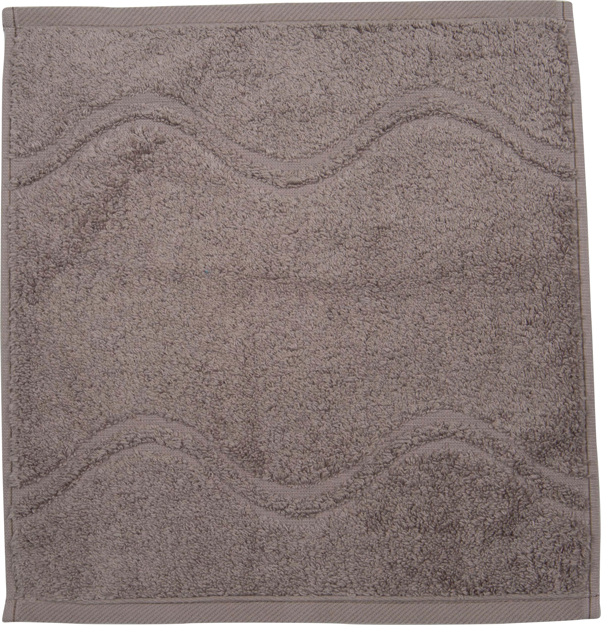 ROSS Seiftuch »Cashmere feeling«, (6 St.), mit Wellen-Bordüre