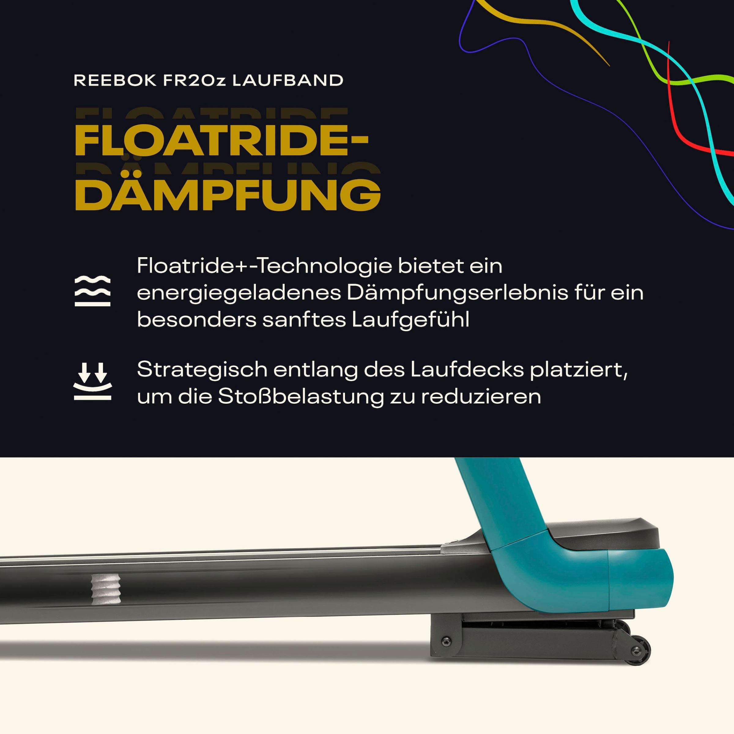 Reebok Laufband »FR20z Floatride«, bis max. 18 km/h