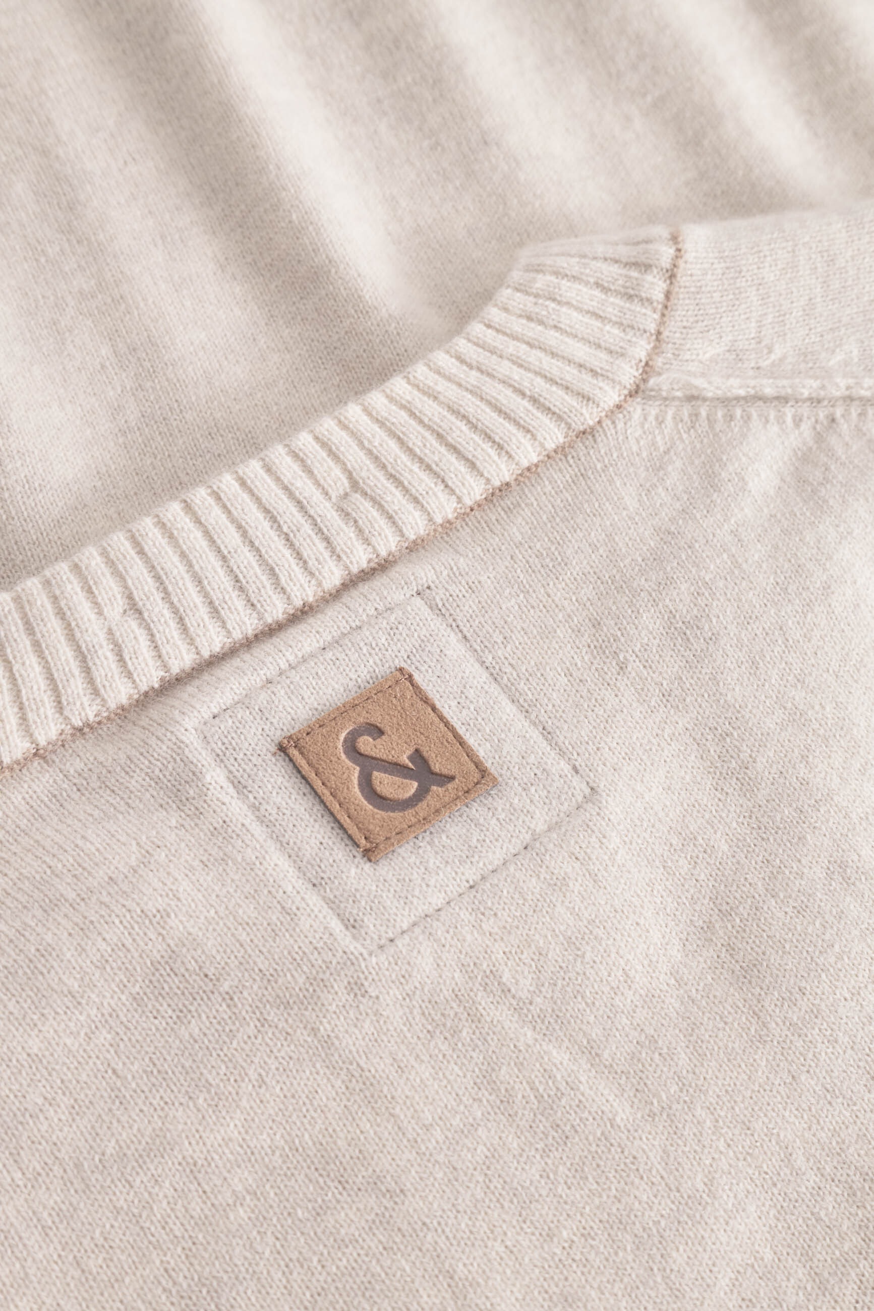 colours & sons Strickpullover »colours & sons Pullover Roundneck Merino Blend«