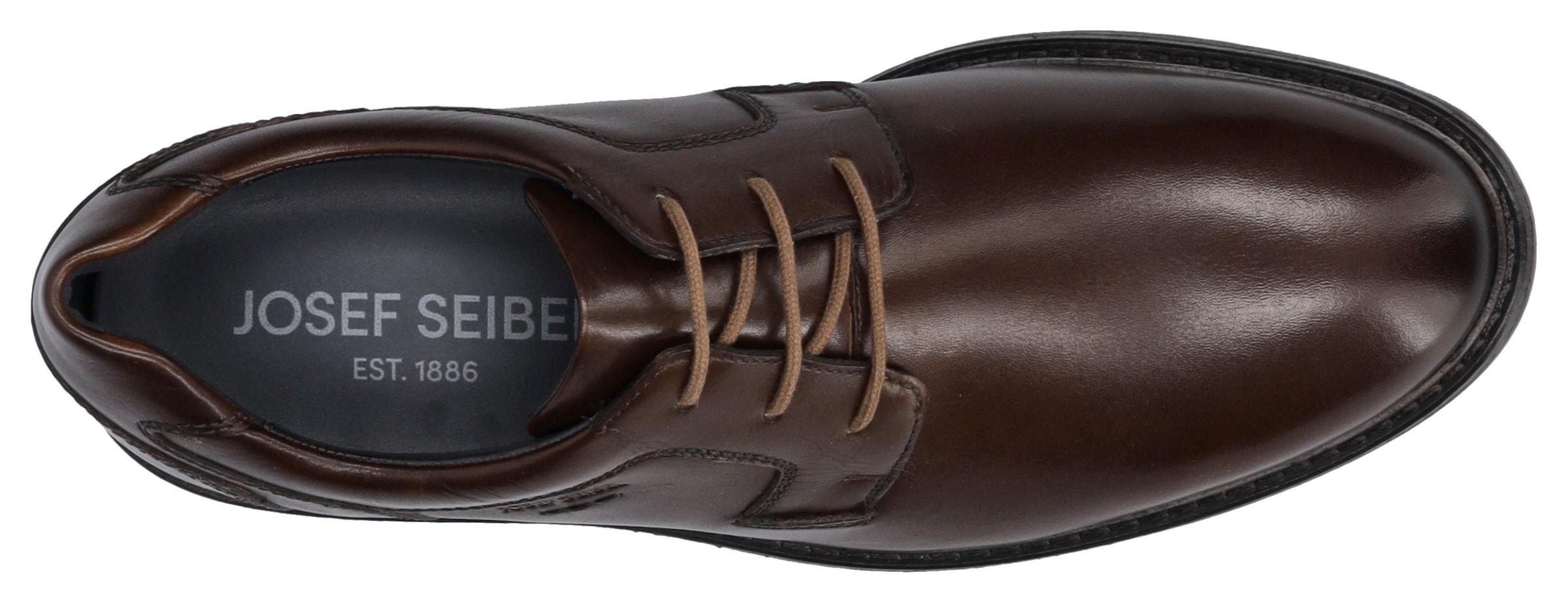 Josef Seibel Schnürschuh »Earl 01«, Business Schuh, Anzugschuh, Komfortschuh mit Wechselfussbett