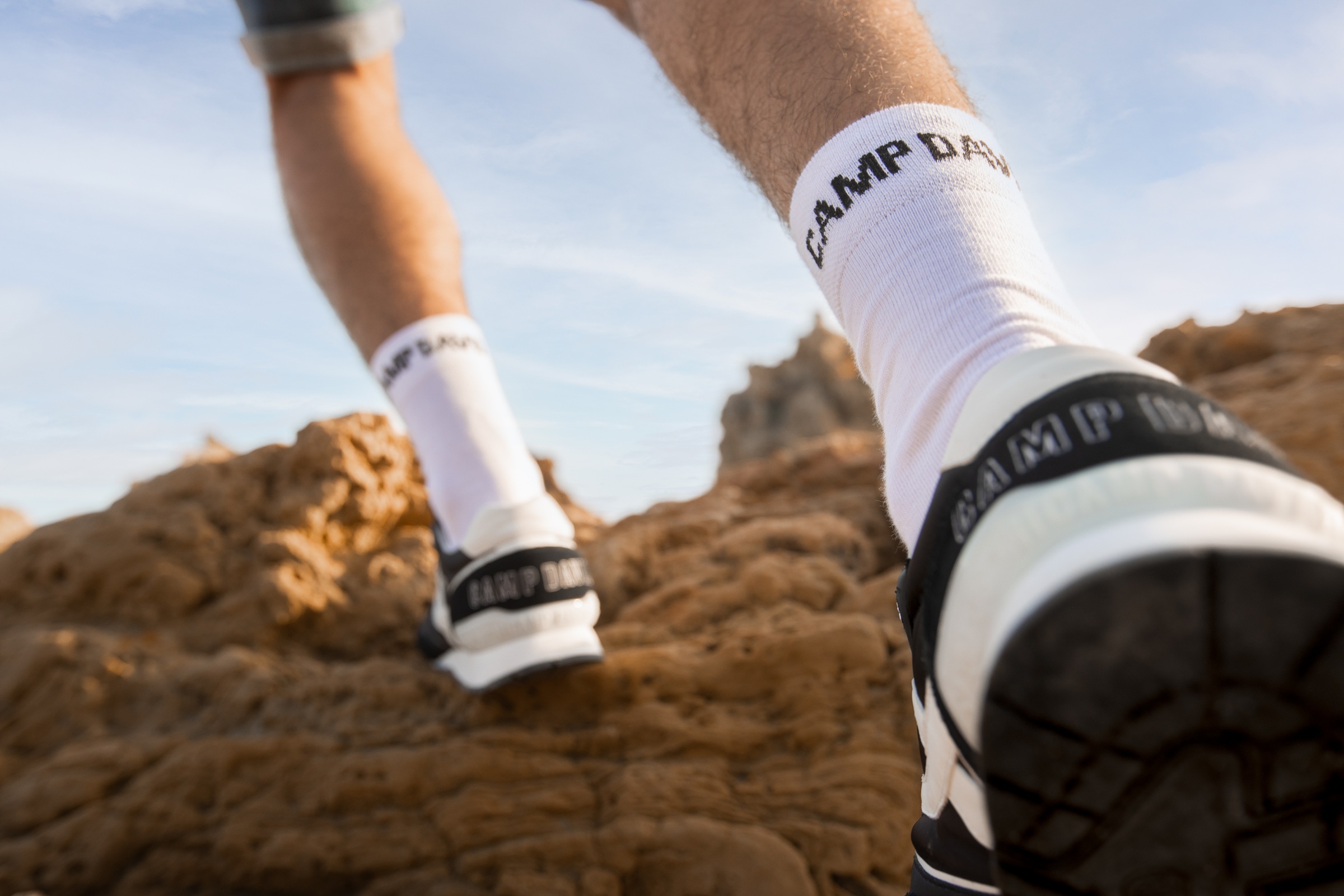 CAMP DAVID Socken »mesh ventilation«, (6 Paar), Action-Mesh Belüftung