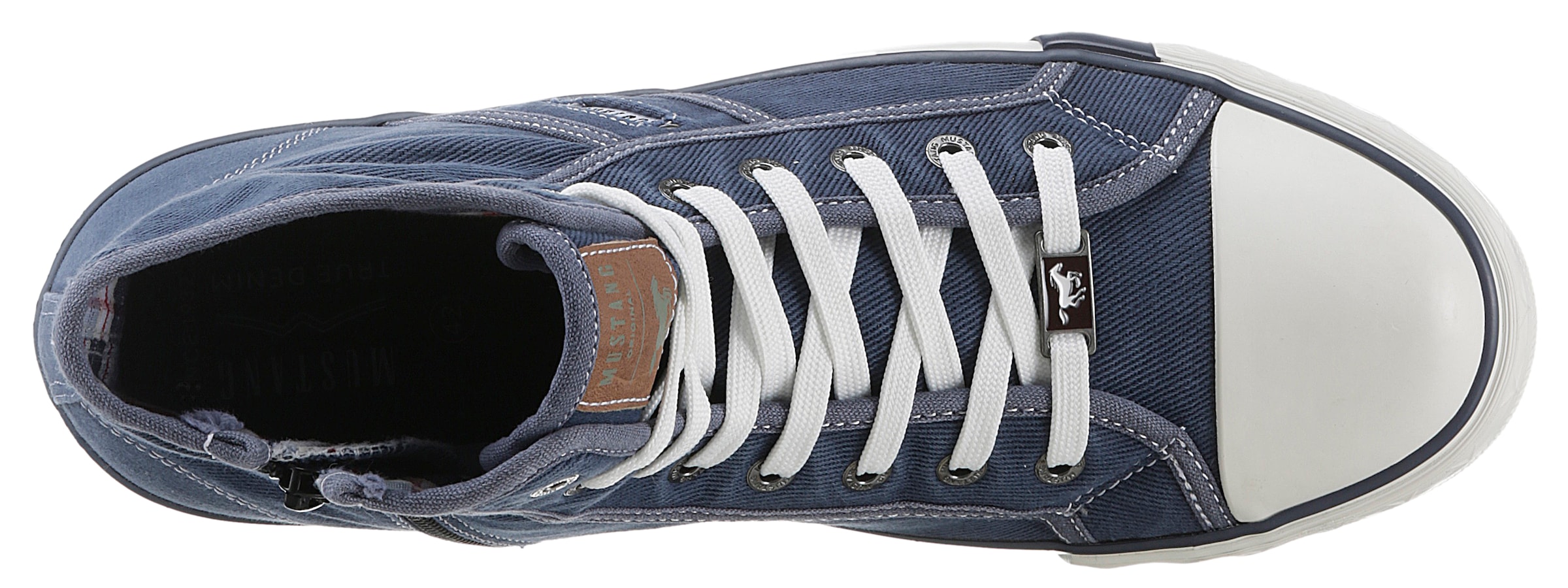 Mustang Shoes Sneaker, Schnürboots, Bikerboots mit Reissverschluss