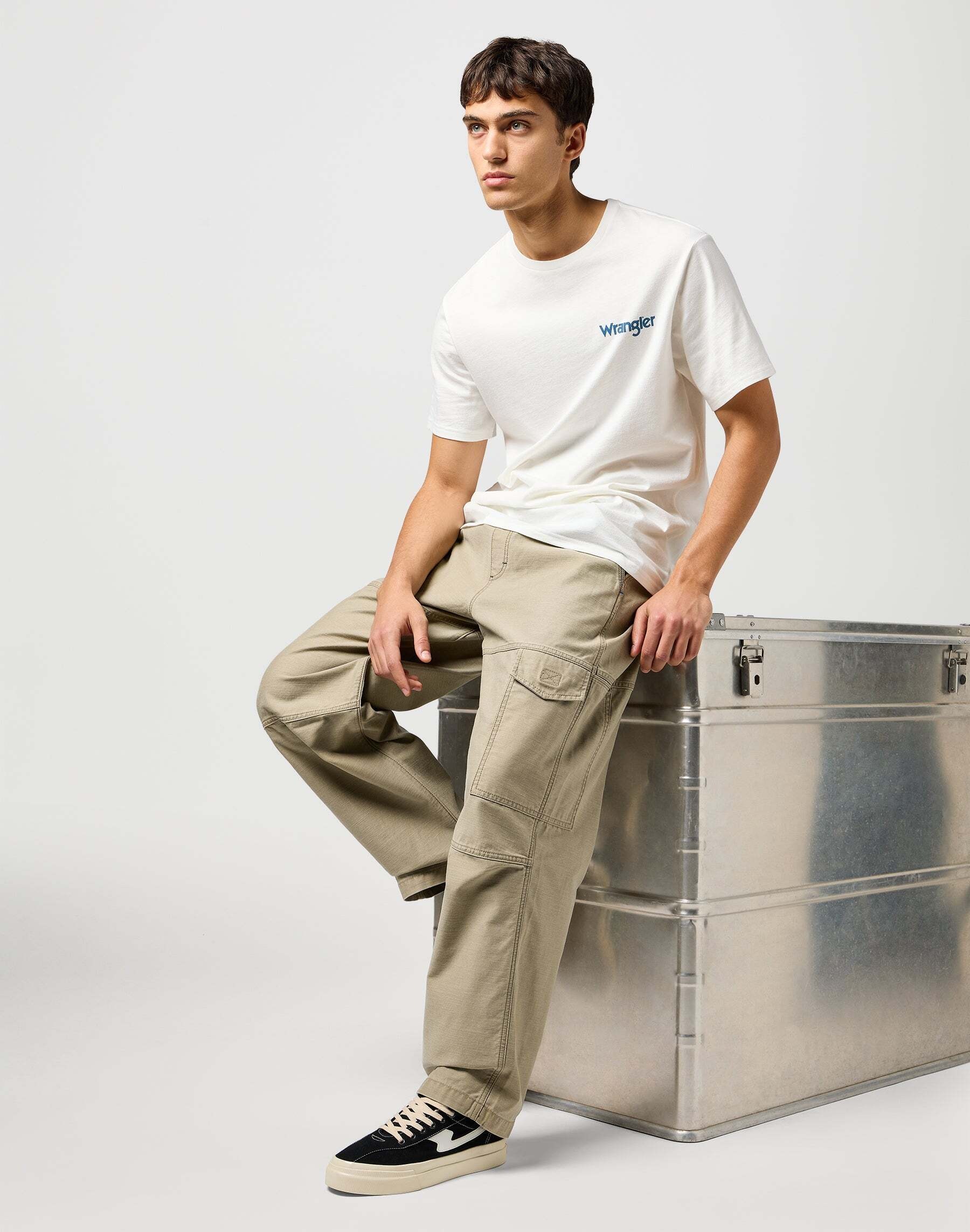 Wrangler Stoffhose »Wrangler Stoffhose Drawstring Carpenter«