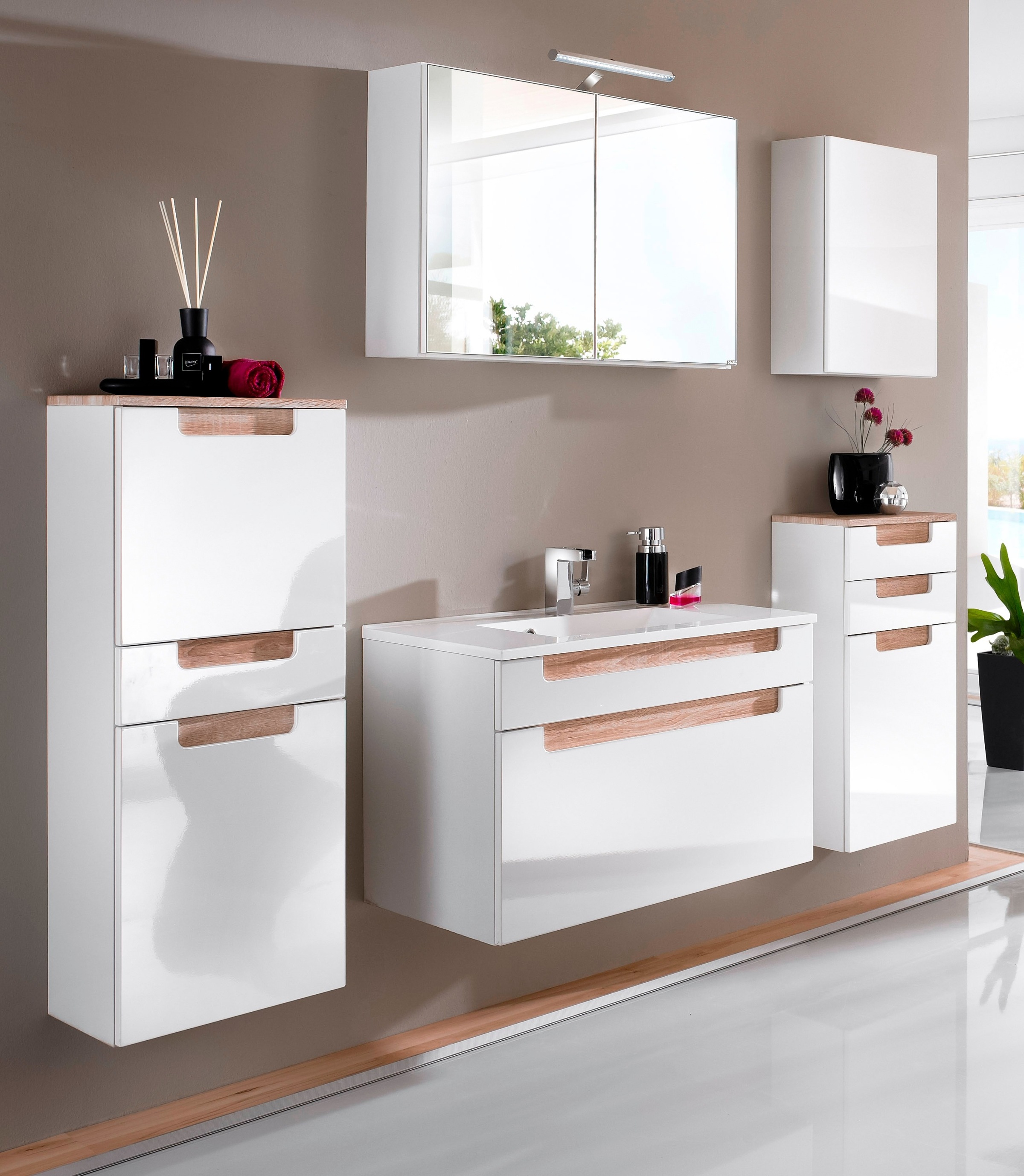 welltime Waschtisch "Siena" Breite 80 cm