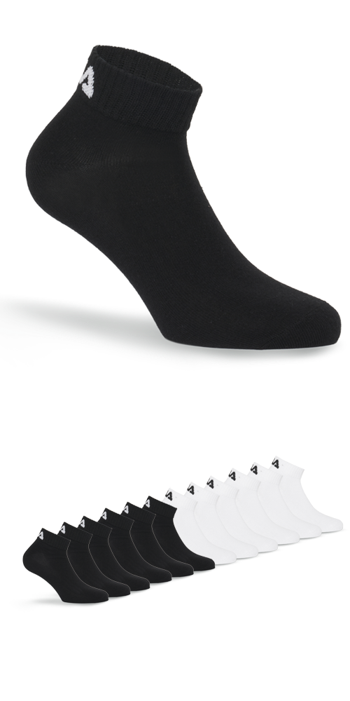 Fila Kurzsocken »UNISEX QUARTER PLAIN SOCKS« 12 Paar tlg.