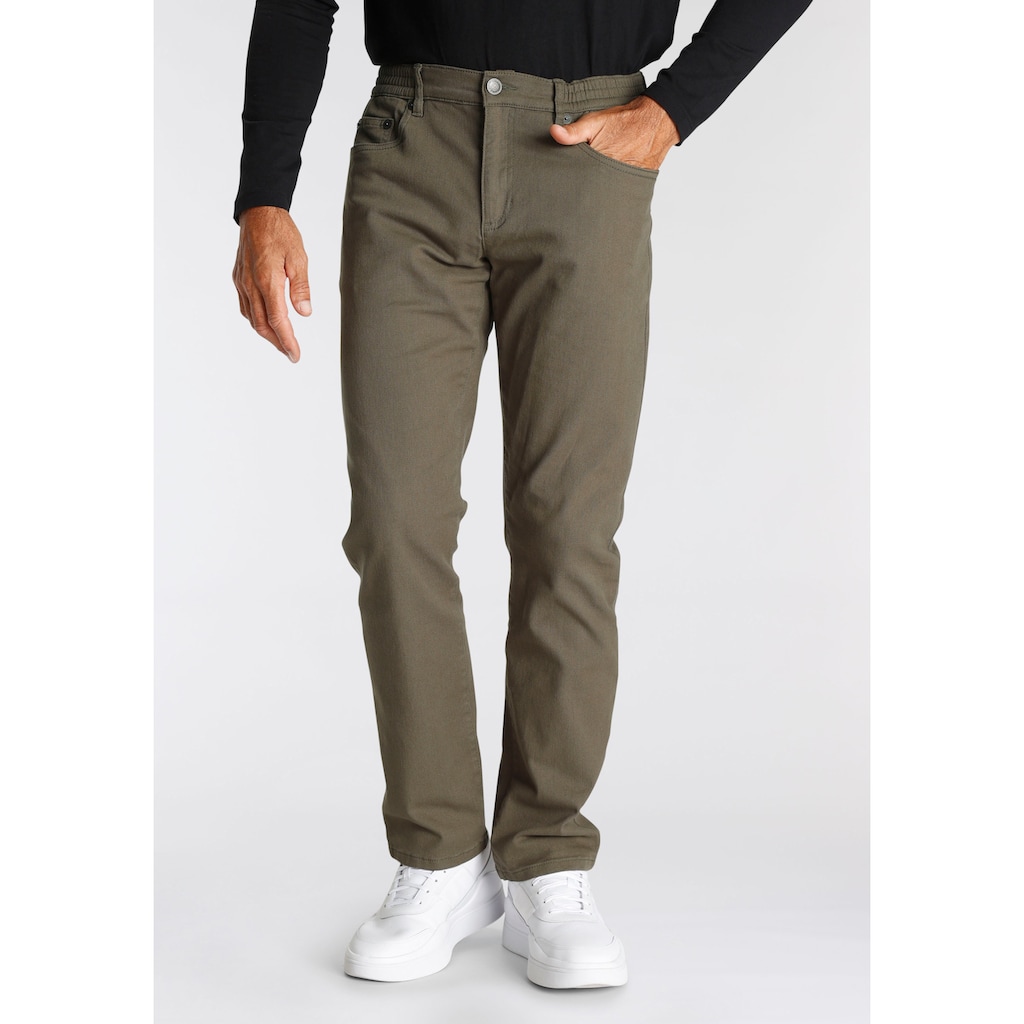 Man's World Dehnbund-Hose, Stretch - bequem mit seitlichem Gummizug