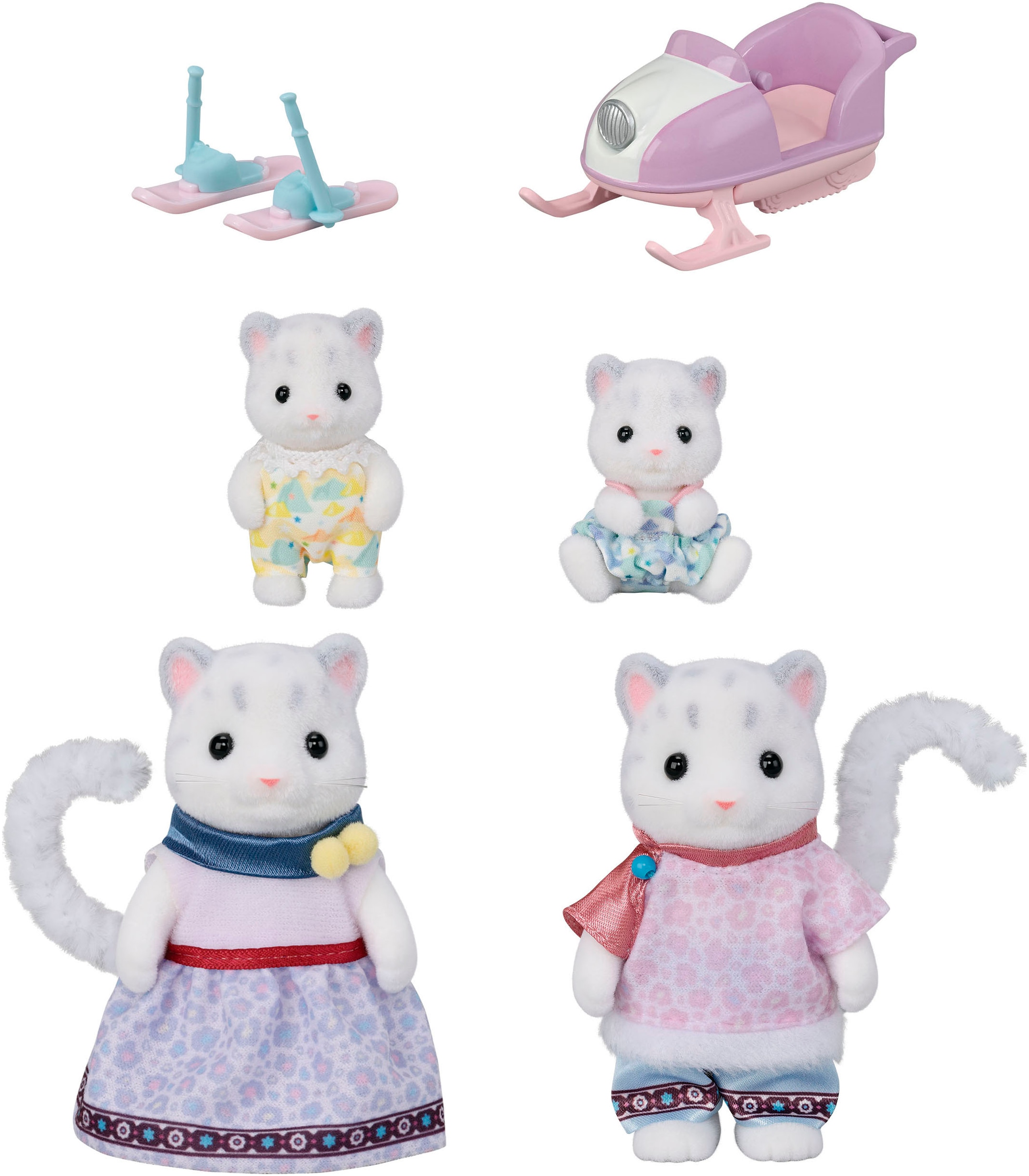 Sylvanian Families Spielfigur "Schneeleoparden Familie (5814)"