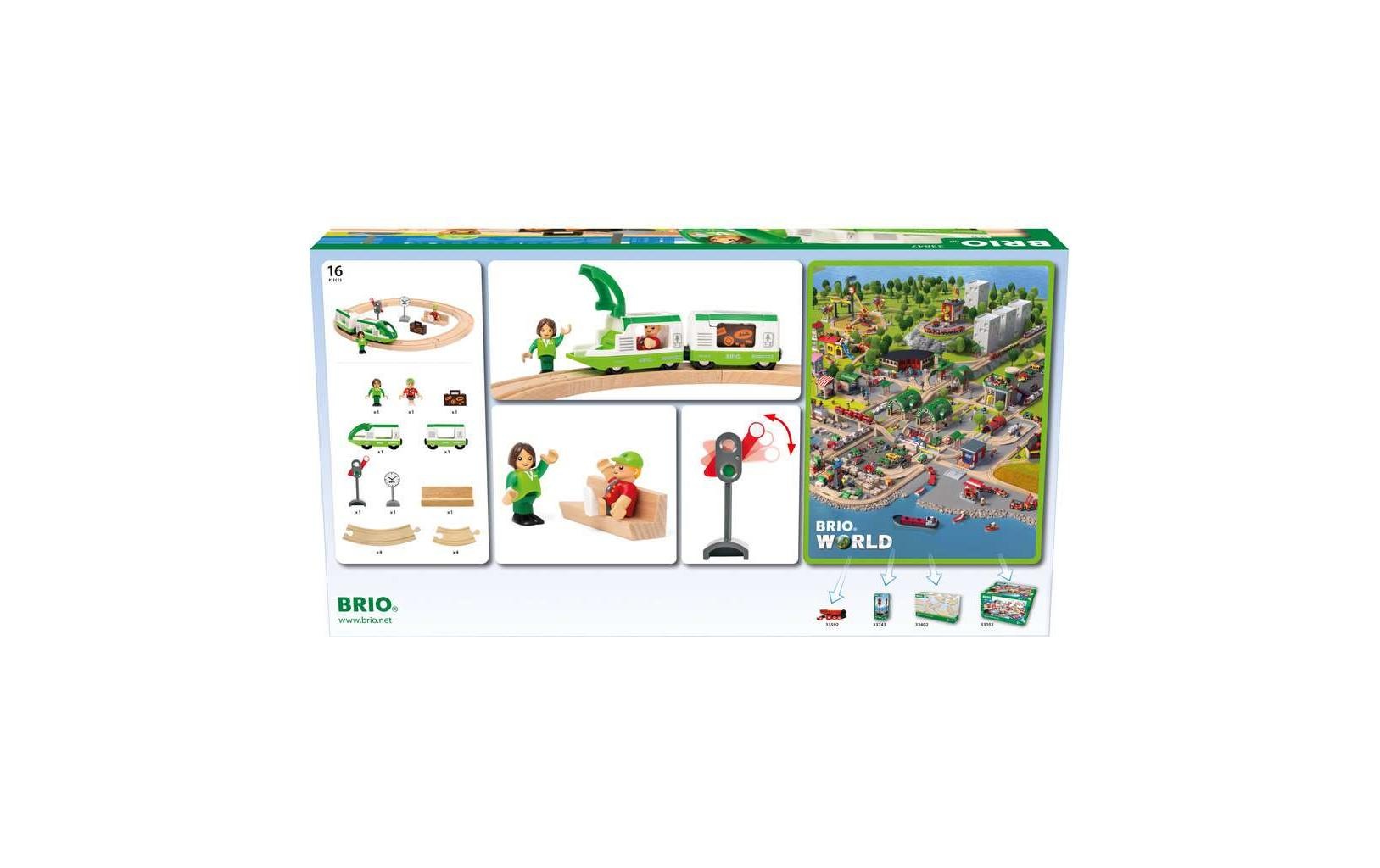 BRIO® Spielzeug-Eisenbahn »Starter Set Reisezug«