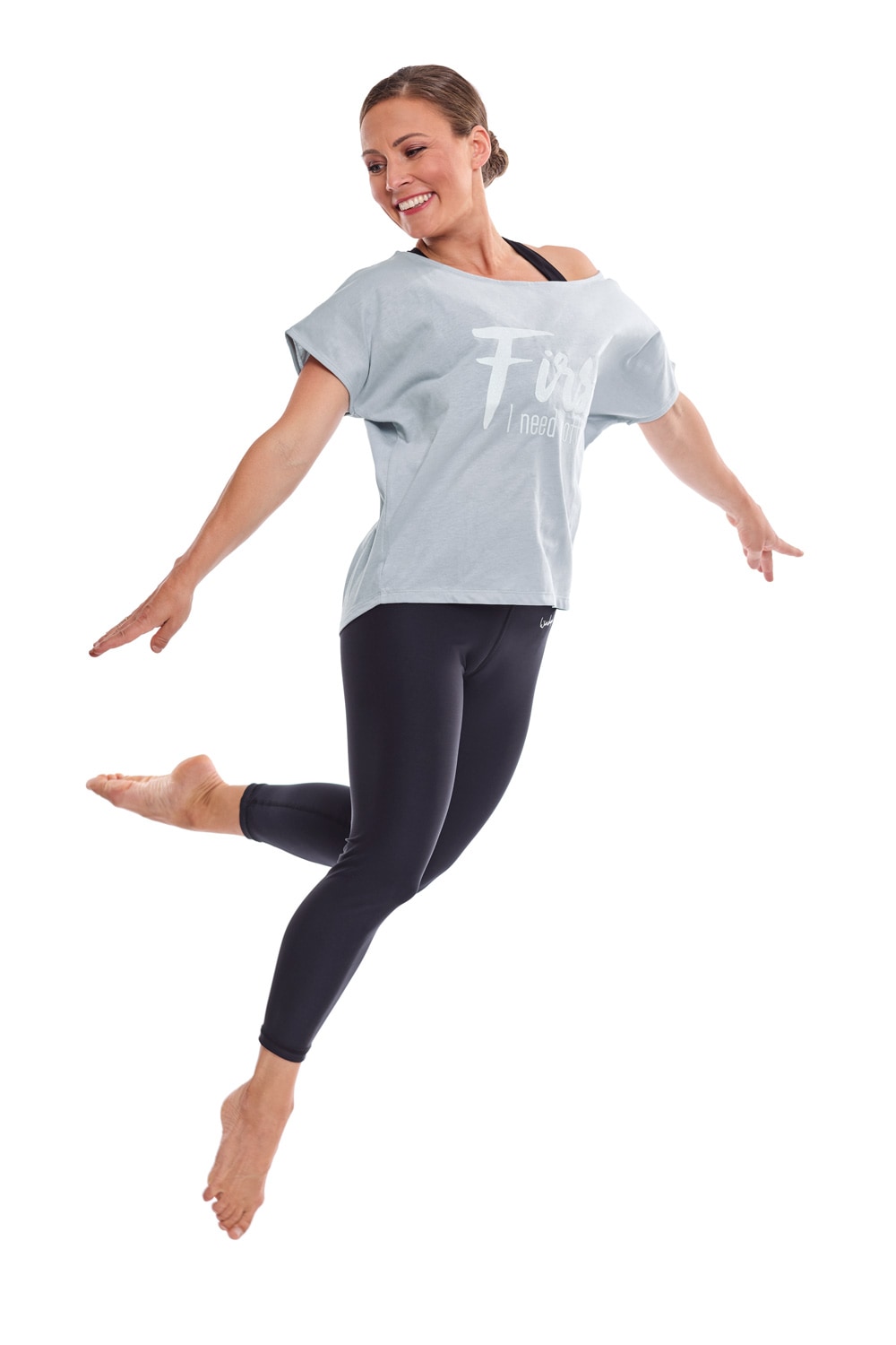 kaufen »MCT002 bei weissem Schweiz Jelmoli-Versand Oversize-Shirt Glitzer-Aufdruck online leicht«, ultra Winshape mit