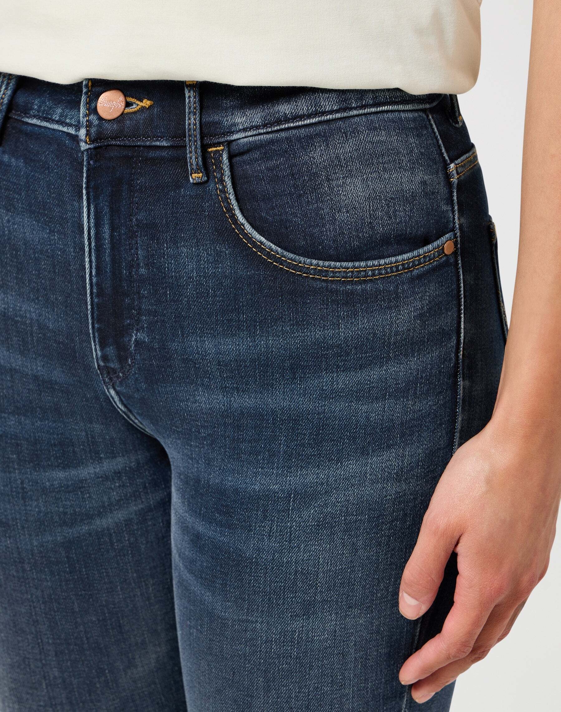 Wrangler Skinny-fit-Jeans »Wrangler Jeans High Skinny«
