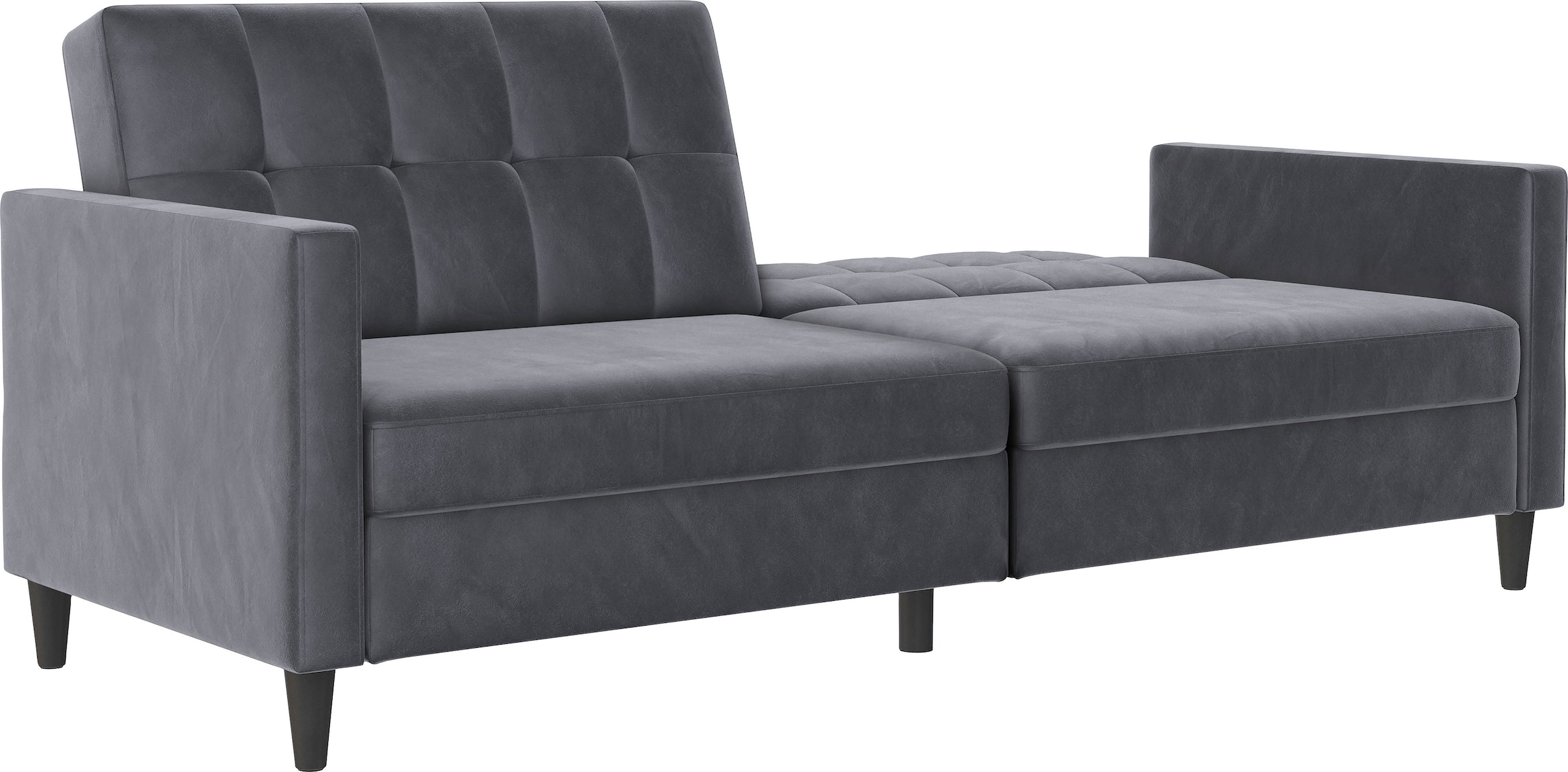 Dorel Home 3-Sitzer »Hartford II«, Bettfunktion, Rückenlehne 2-teilig, 3-fach verstellbar, Sitzhöhe 43 cm