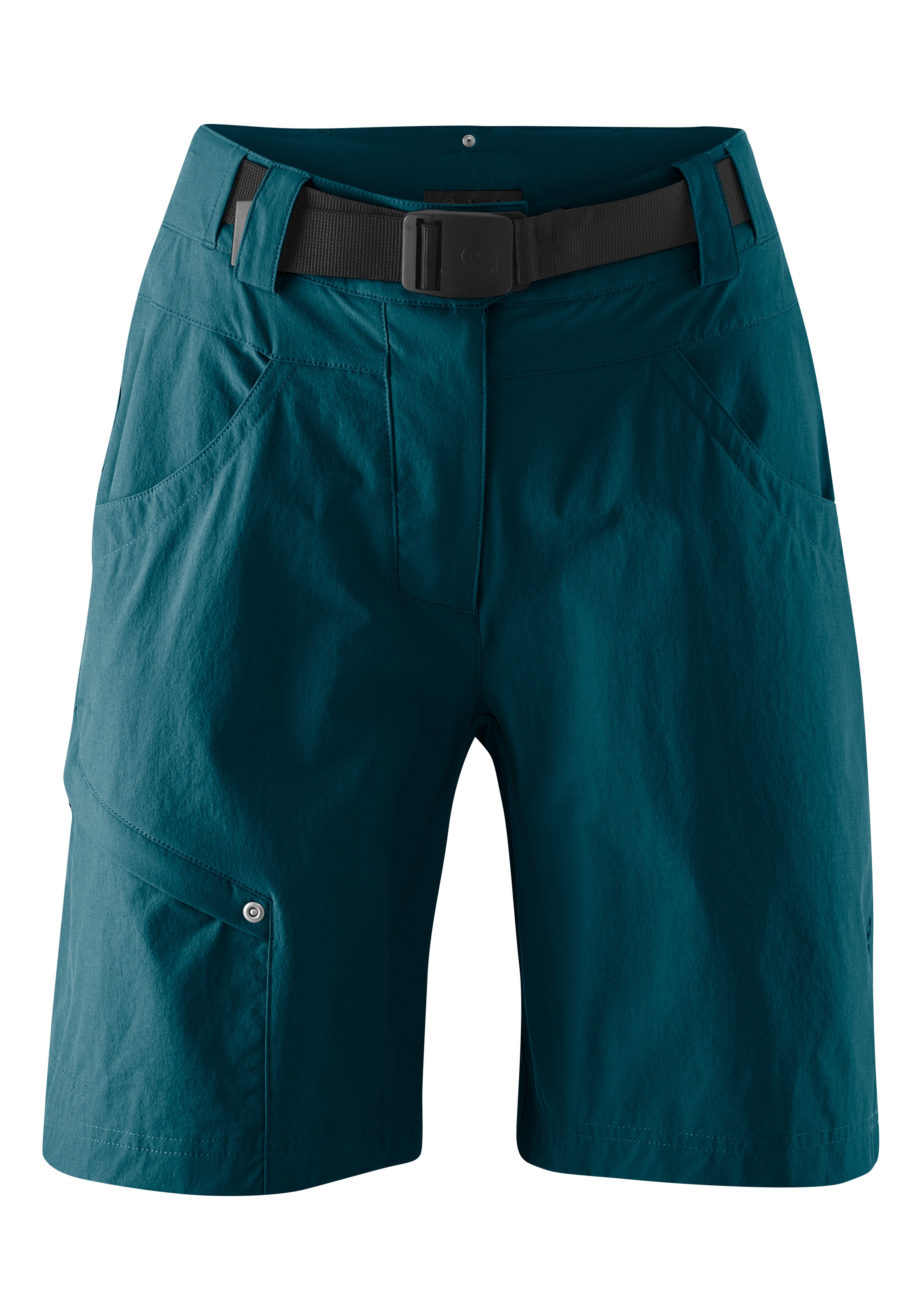 Gonso Fahrradhose "Mira Basic" kurze Damen Radhose mit Sitzpolster, wasserabweisend, inkl. Gürtel