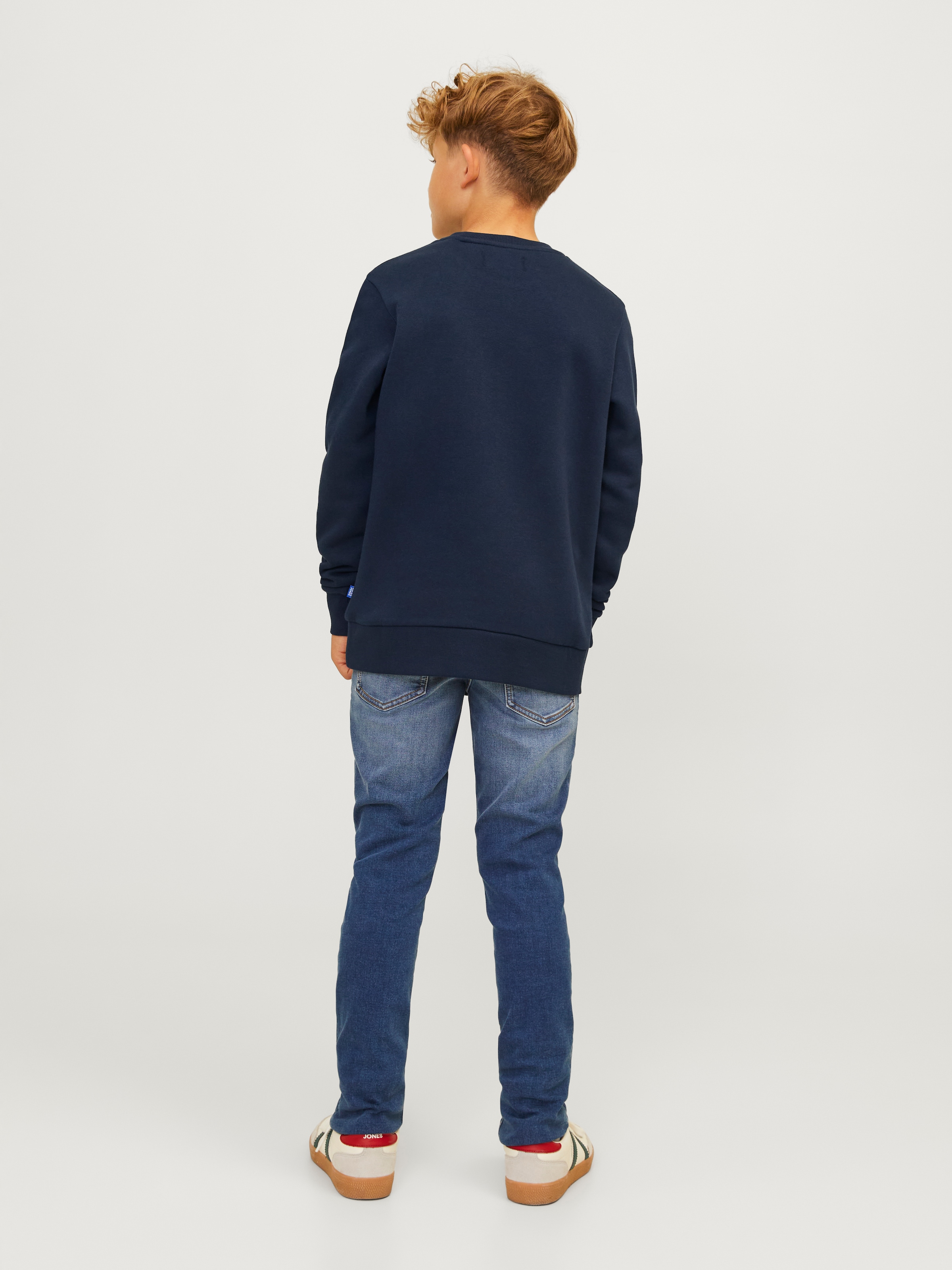 Jack & Jones Junior Sweatshirt »JJELOGO SWEAT CREW 2 COL 24/25 NOOS JNR«