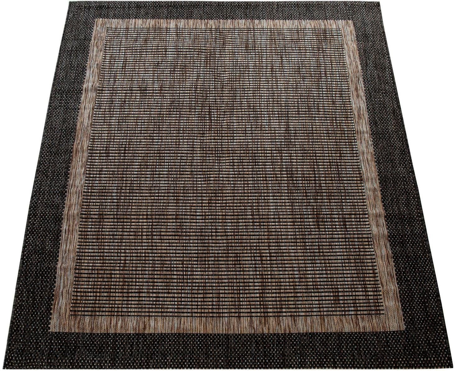 Teppich Flachgewebe, 325«, mit kaufen UV-beständig meliert, Jelmoli-Versand | geeignet, Bordüre, Home Outdoor rechteckig, online »Illusion Paco