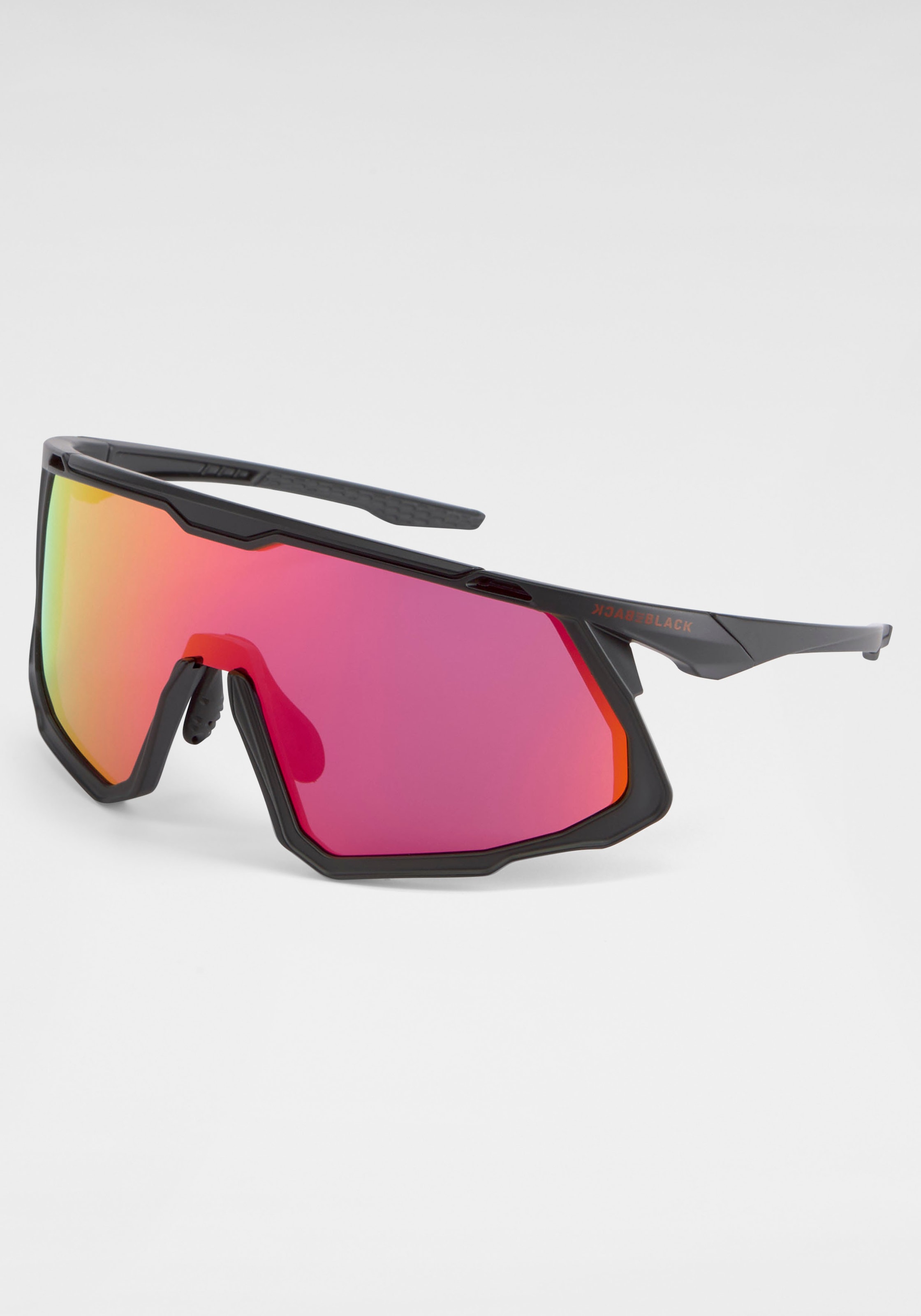 BACK IN BLACK Eyewear Sonnenbrille, gebogene Form acheter