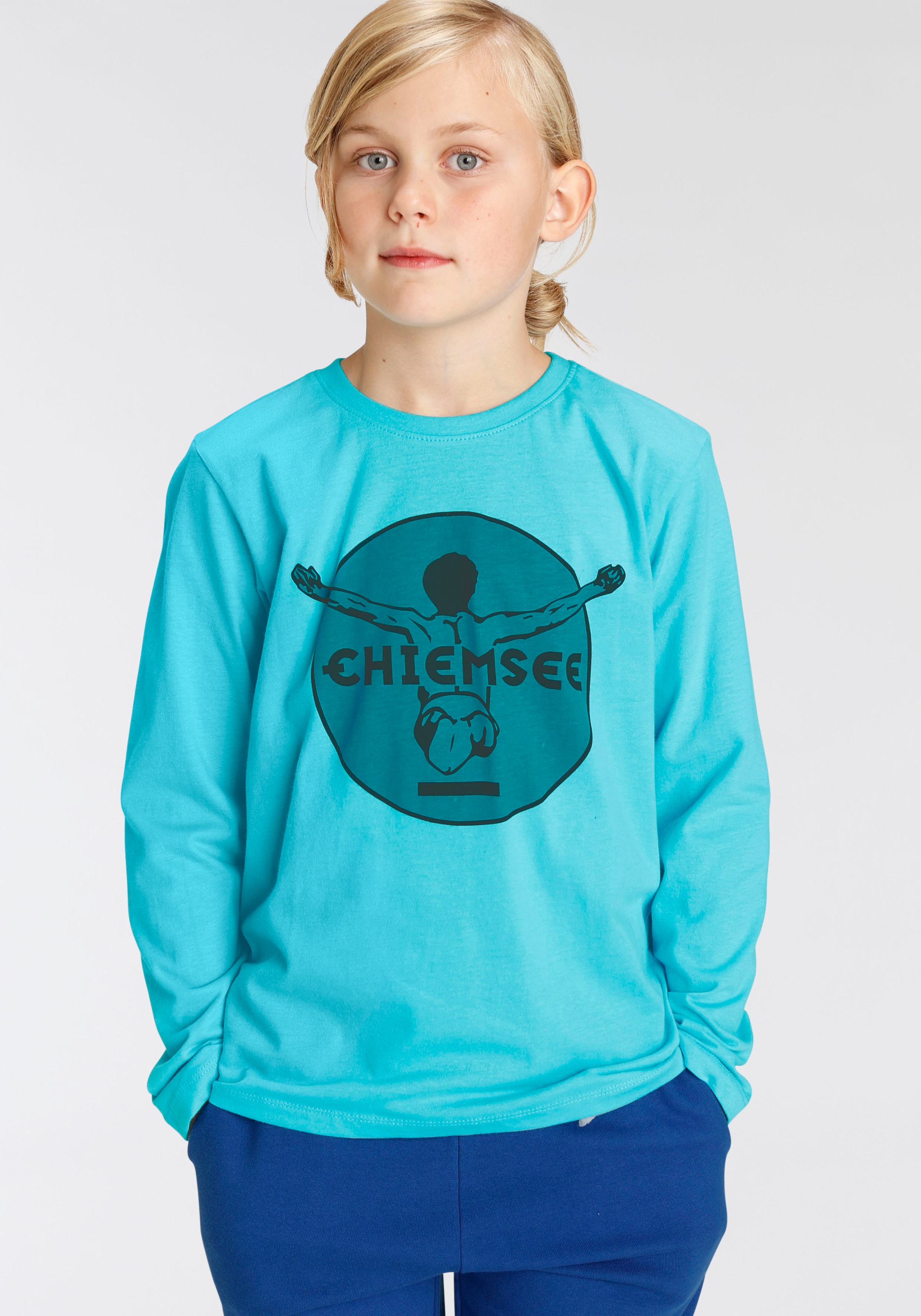 Chiemsee Langarmshirt »BASIC«, mit Logo-Print kaufen