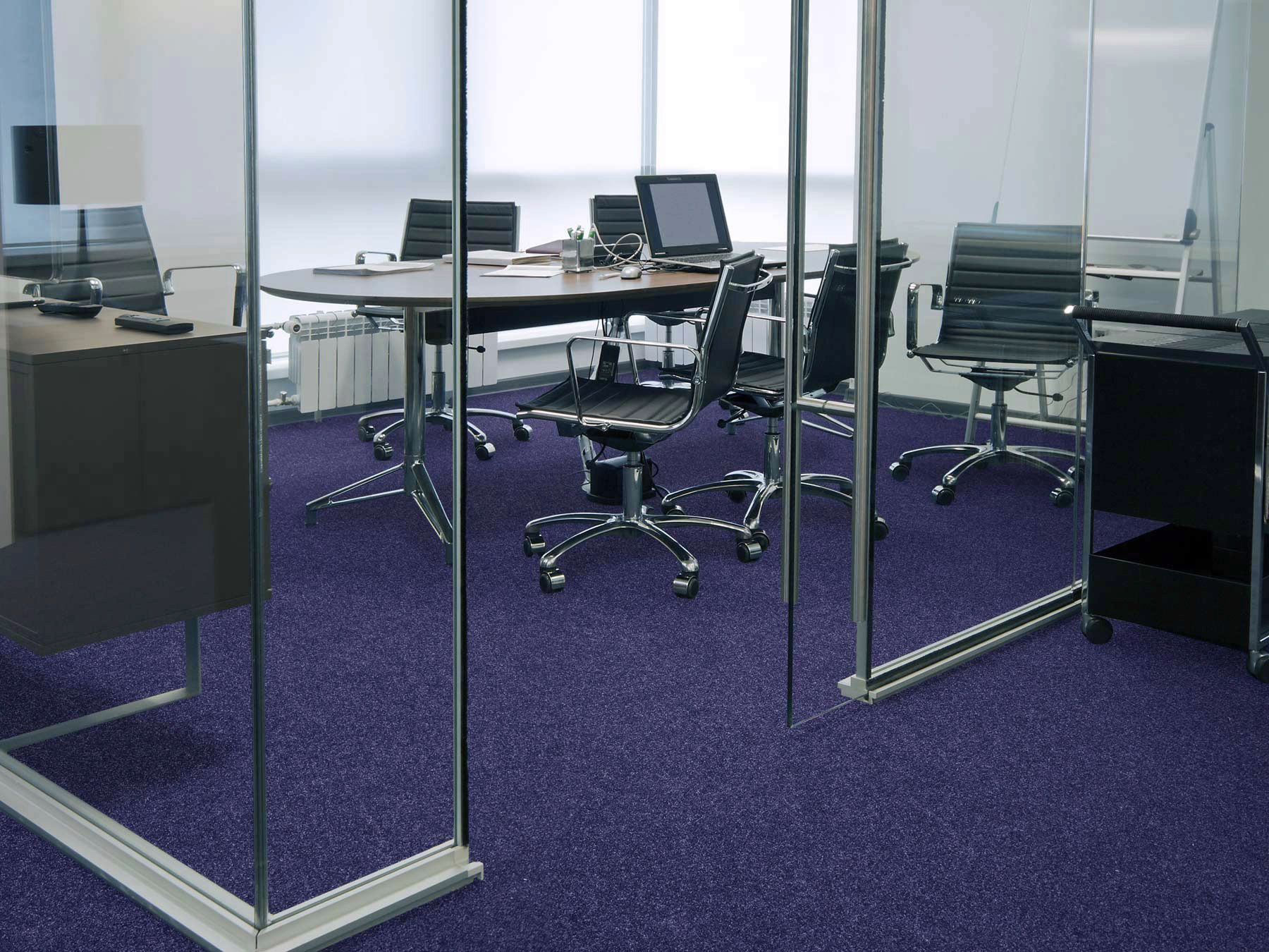 Primaflor TURBO Needle Felt Carpet Blue 200x1900cm 4