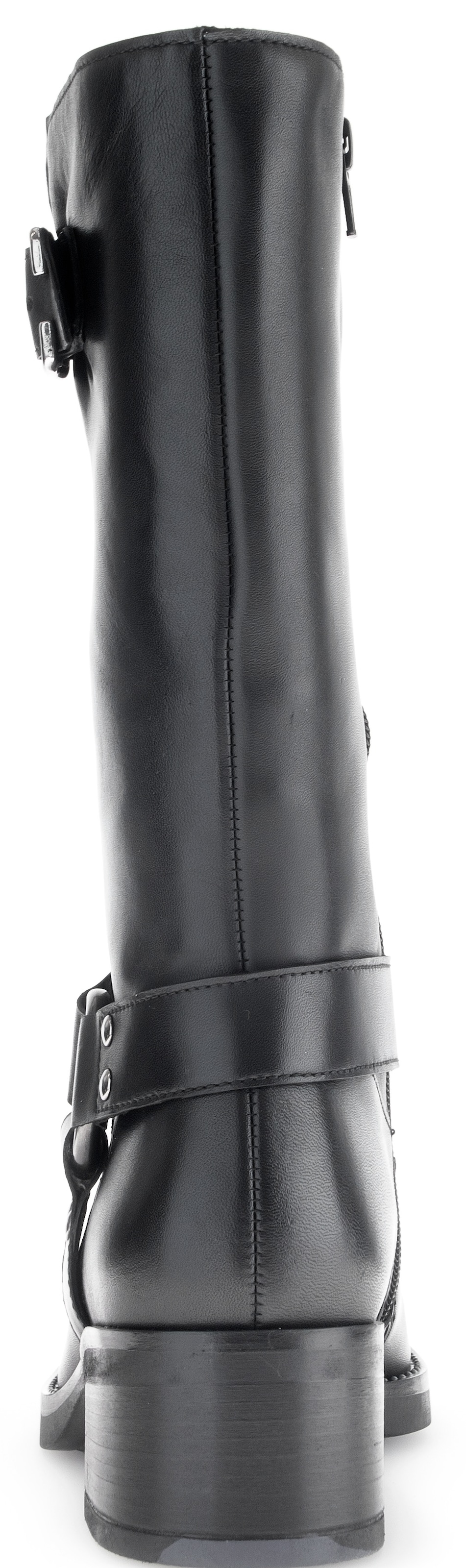 Gabor Stiefel, Blockabsatz, Bikerstiefel, Langschaftsiefel mit Best Fitting
