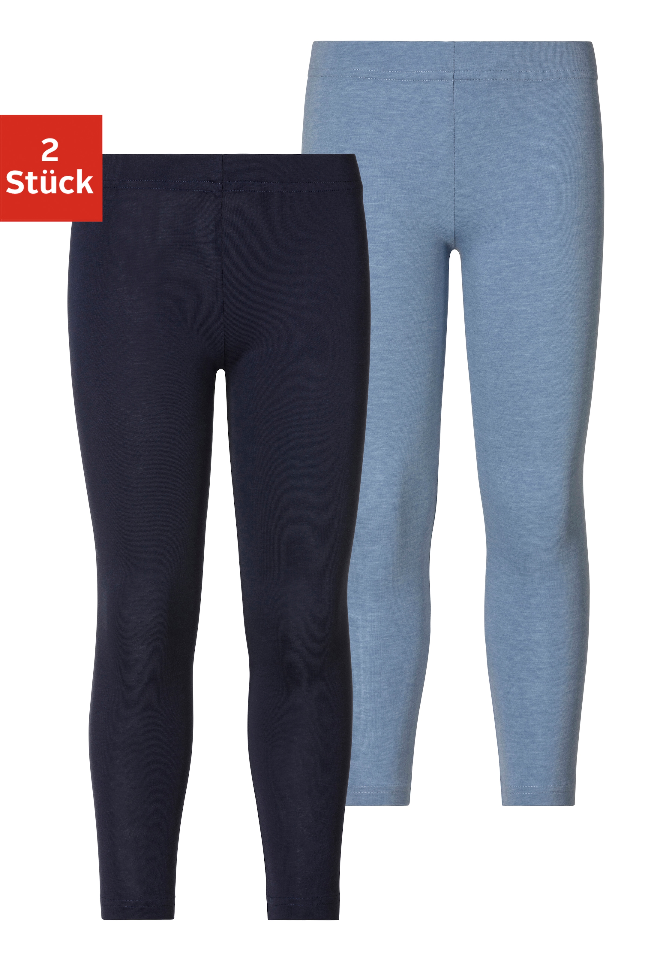 H.I.S Leggings Basic im Doppelpack