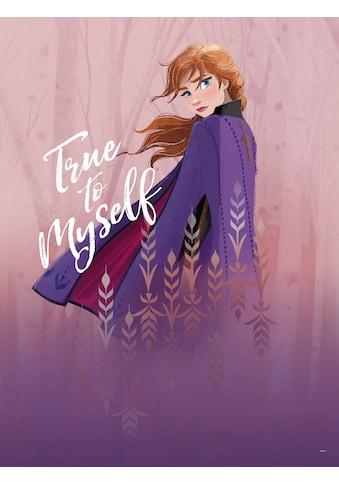 Poster »Frozen Anna True to Myself«, Disney, (1 St.)