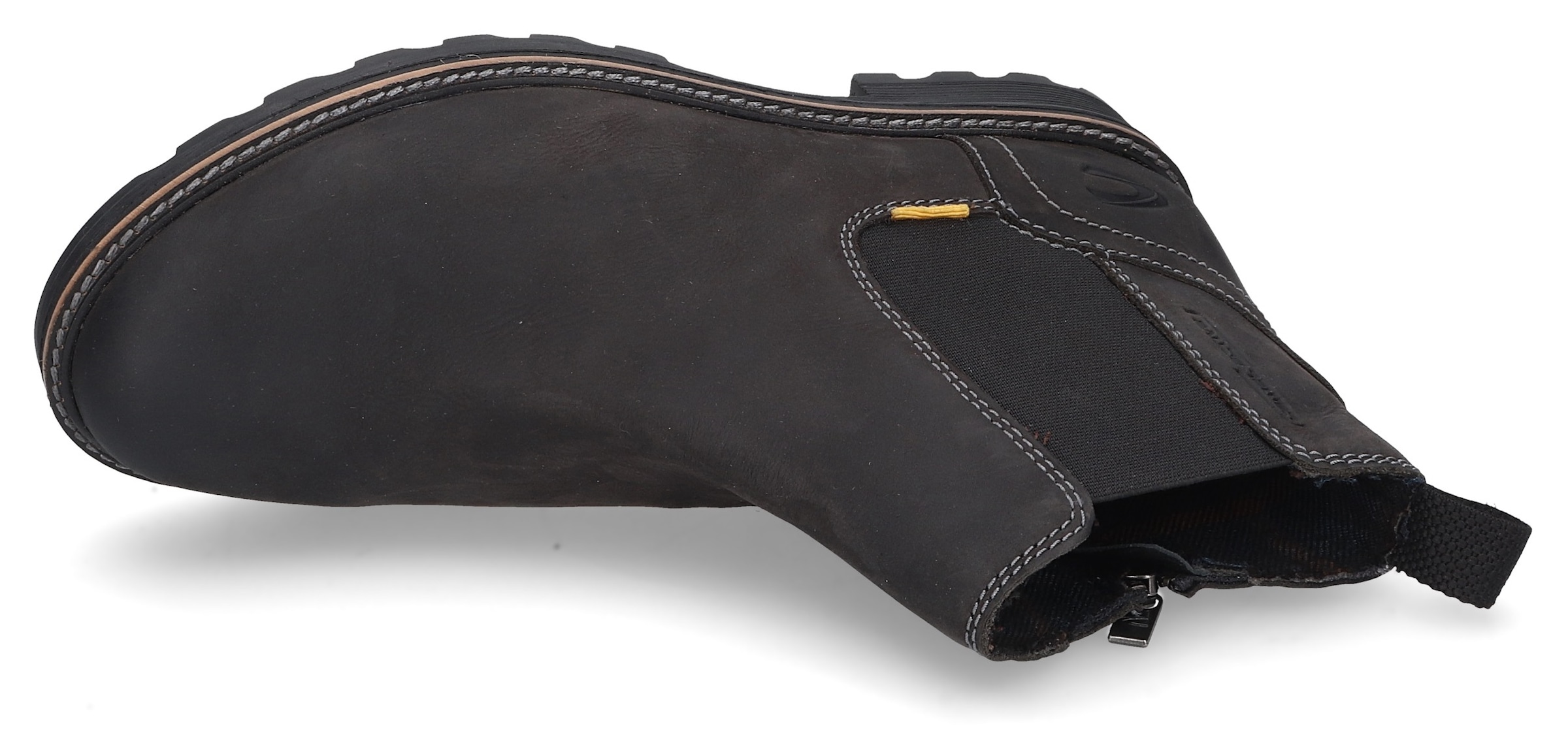 camel active Chelseaboots, Boots, Stiefelette mit Wechselfussbett