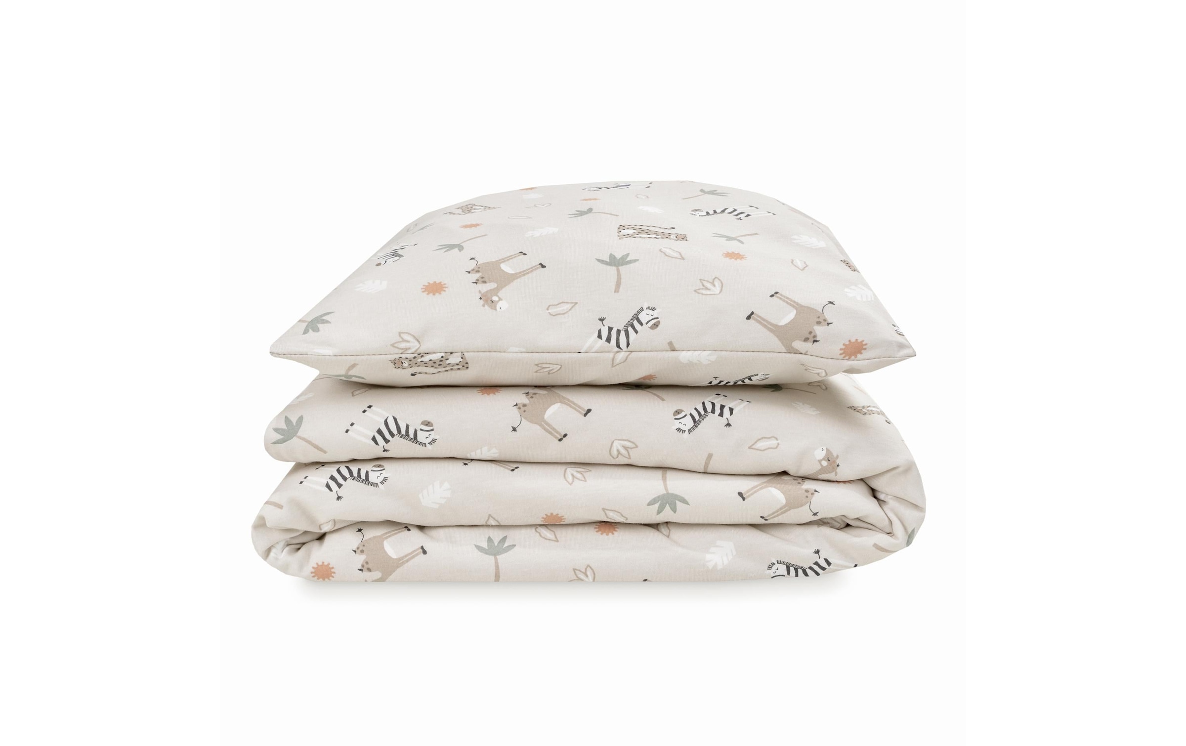 Julius Zöllner Kinderbettwäsche »Jersey Savanne Beige«