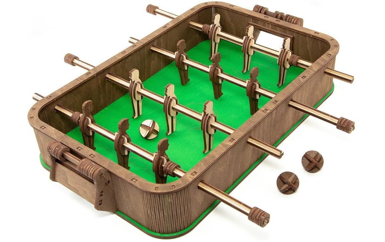 Tischfussballspiel "Eco-Wood-Art"